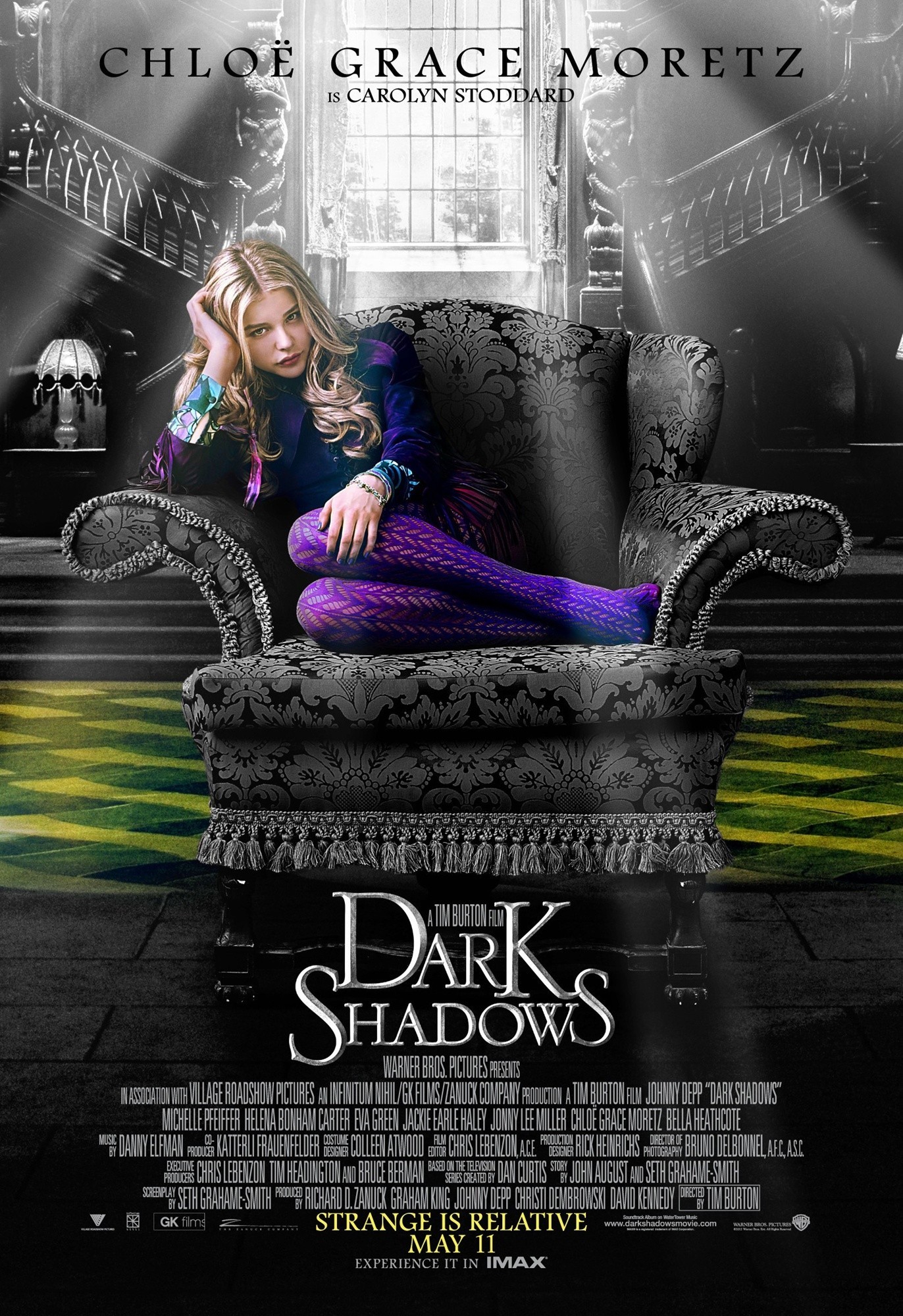 Poster of Warner Bros. Pictures' Dark Shadows (2012)