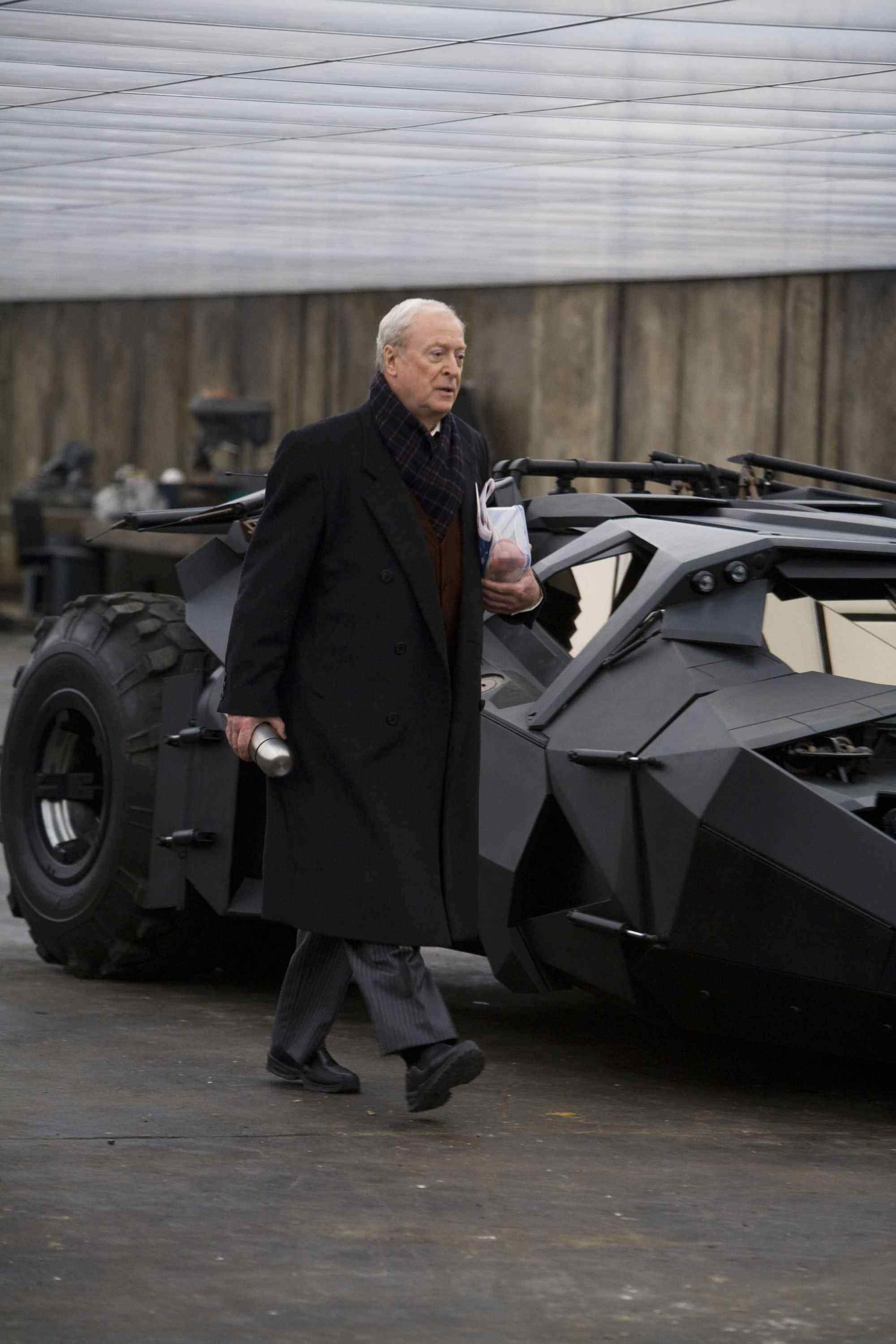 MICHAEL CAINE stars as Alfred Pennyworth in Warner Bros. Pictures' and Legendary Pictures' action drama 