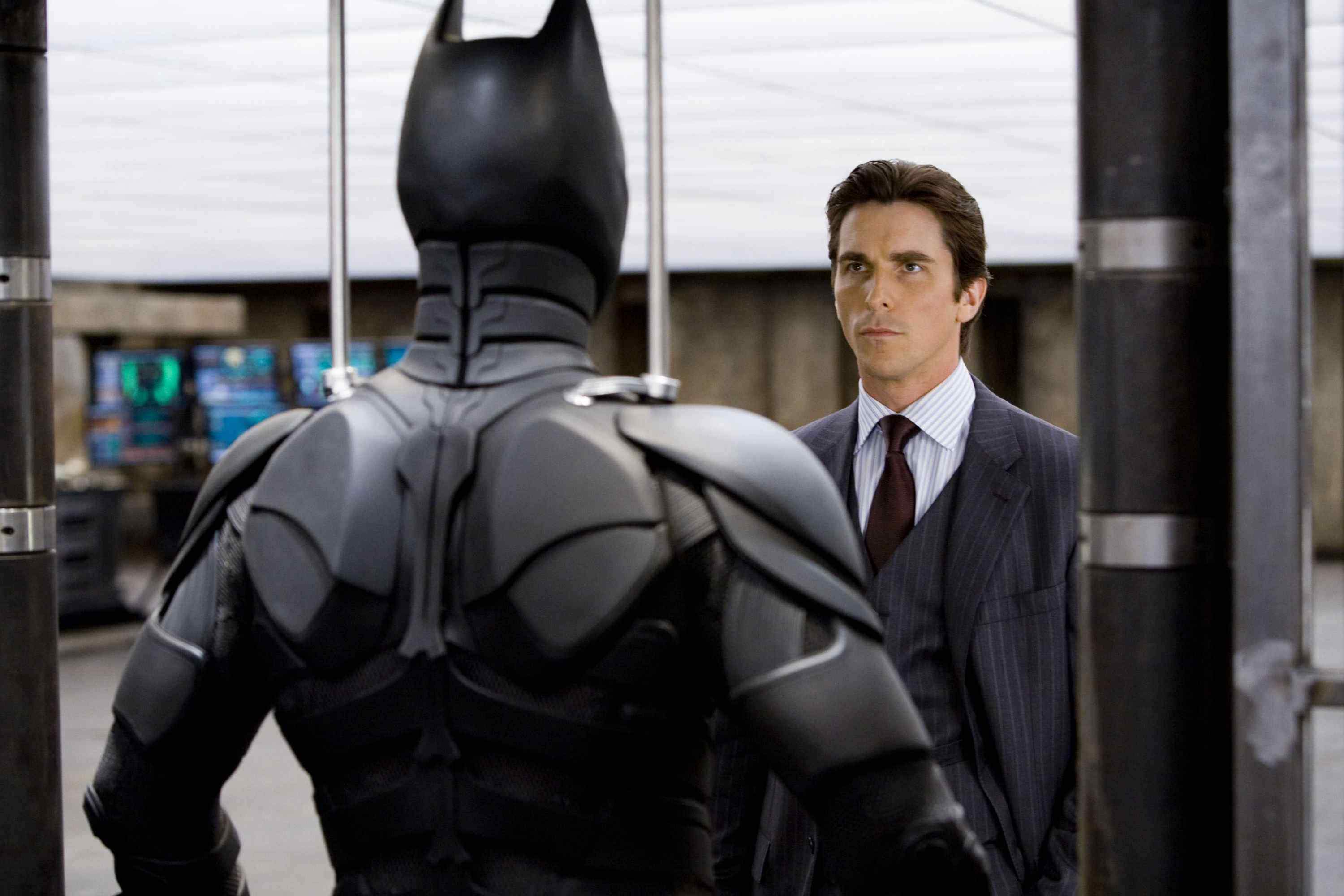 CHRISTIAN BALE stars as Bruce Wayne in Warner Bros. Pictures' and Legendary Pictures' action drama 