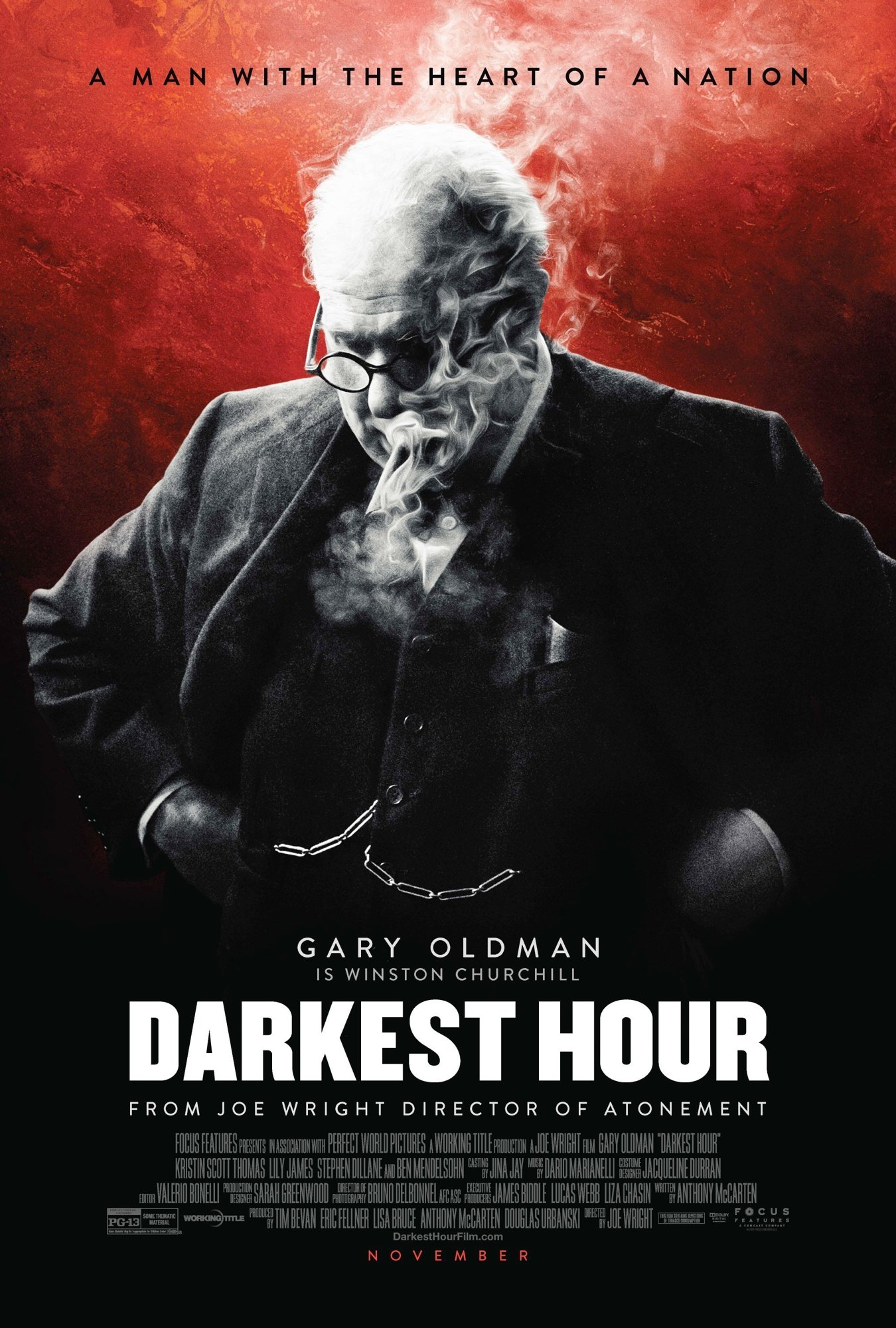 Poster of Focus Features' Darkest Hour (2017)