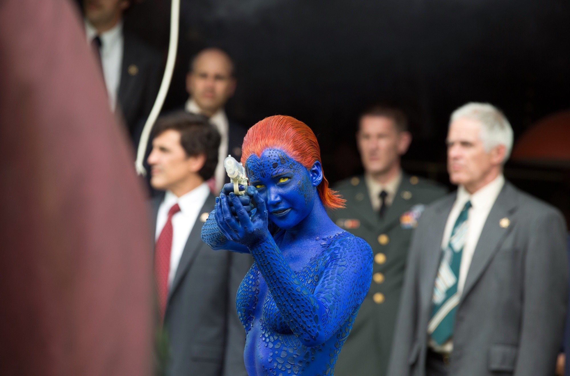 Jennifer Lawrence stars as Mystique in 20th Century Fox's X-Men: Days of Future Past (2014)