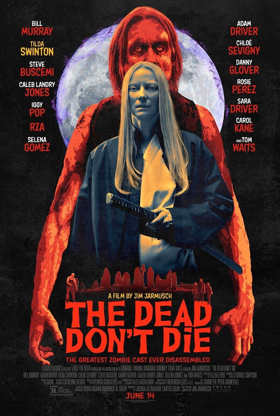 Poster of Focus Features' The Dead Don't Die (2019)