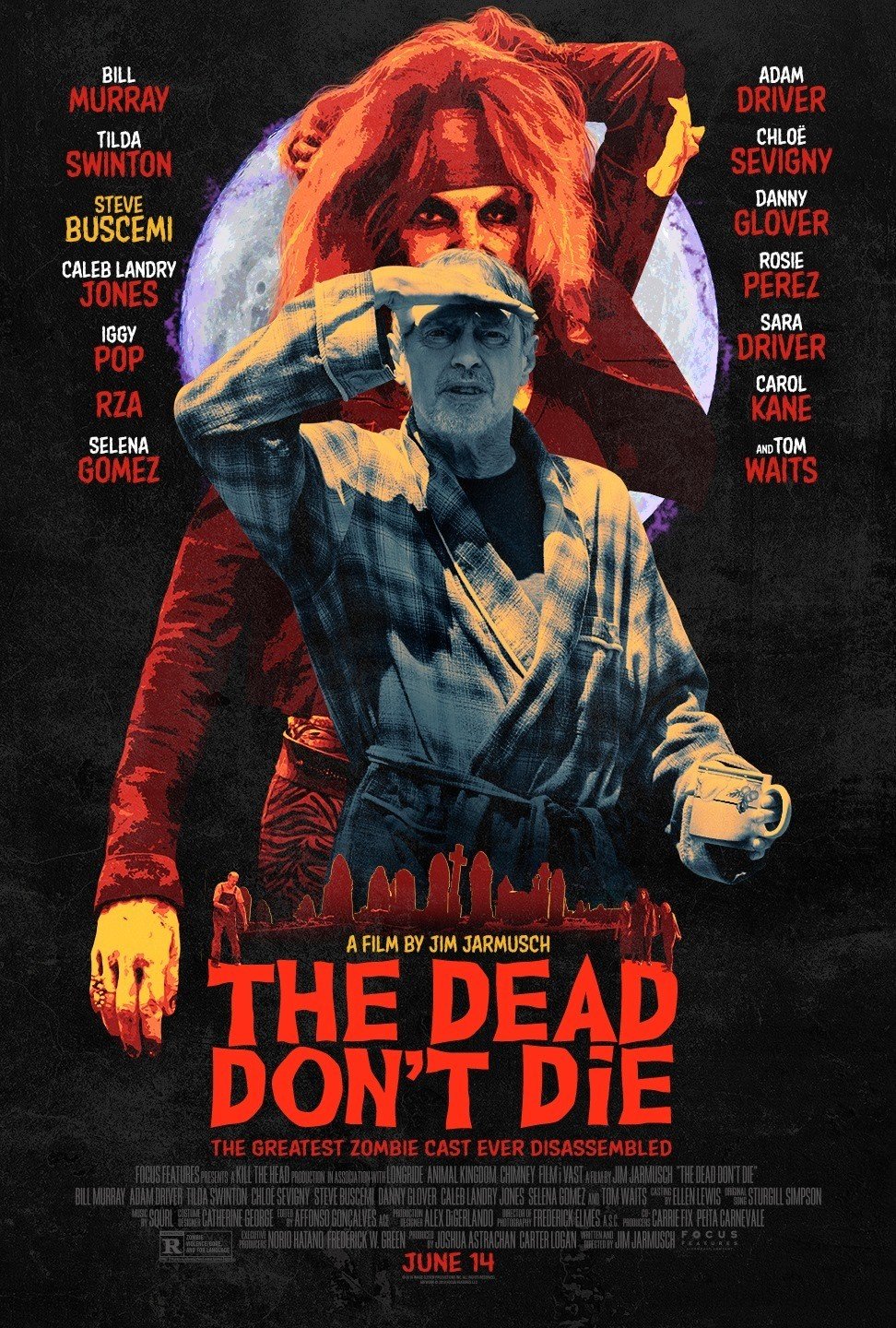 Poster of Focus Features' The Dead Don't Die (2019)