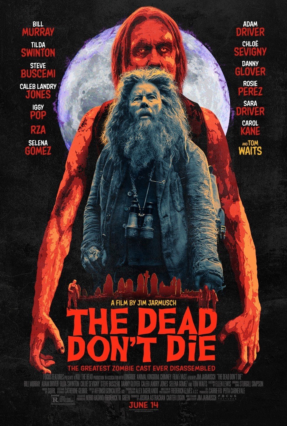 Poster of Focus Features' The Dead Don't Die (2019)