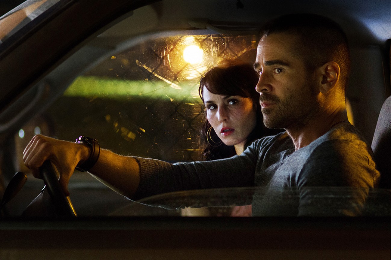 Noomi Rapace stars as Beatrice and Colin Farrell stars as Victor in FilmDistrict's Dead Man Down (2013)
