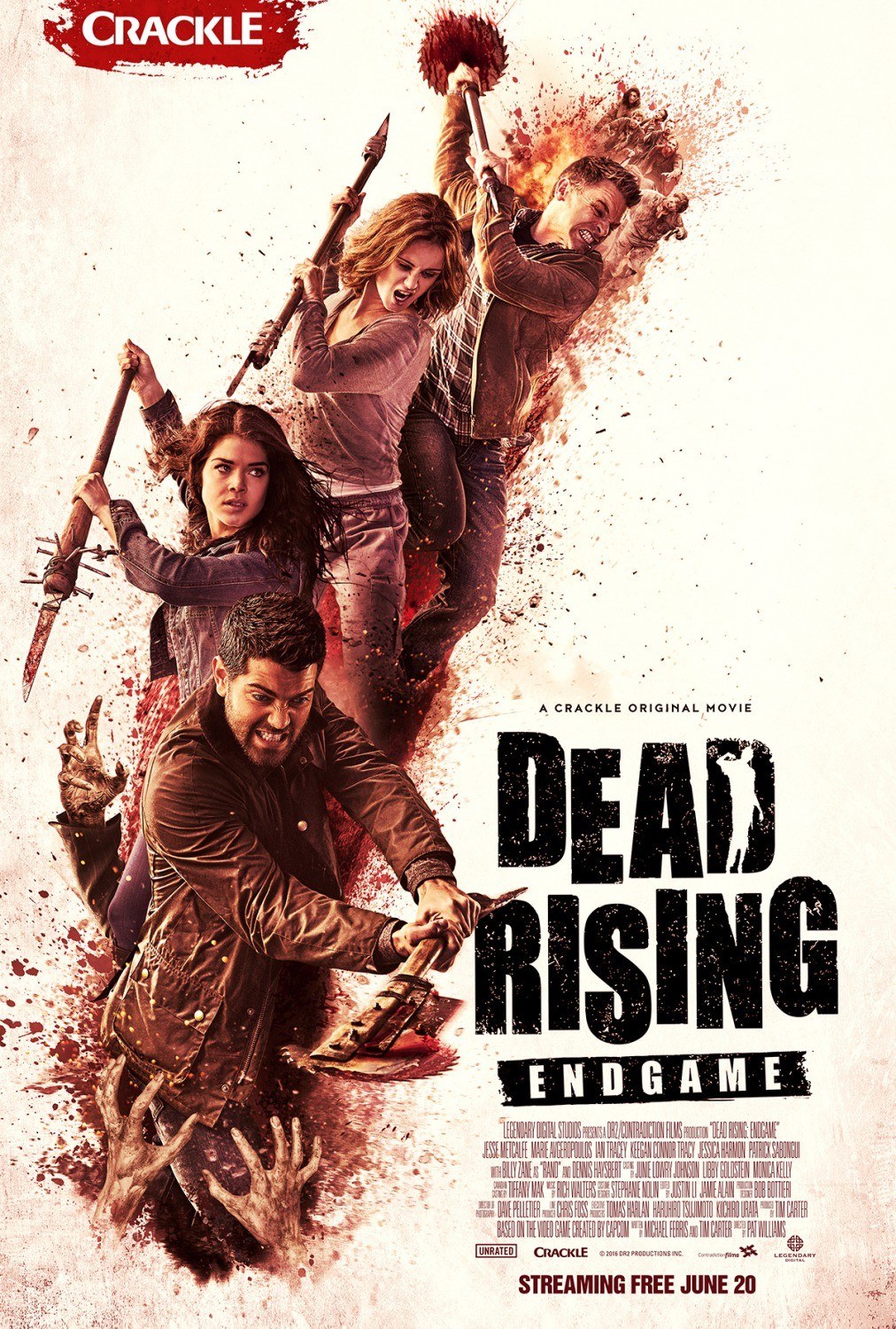 Poster of Crackle's Dead Rising: Endgame (2016)