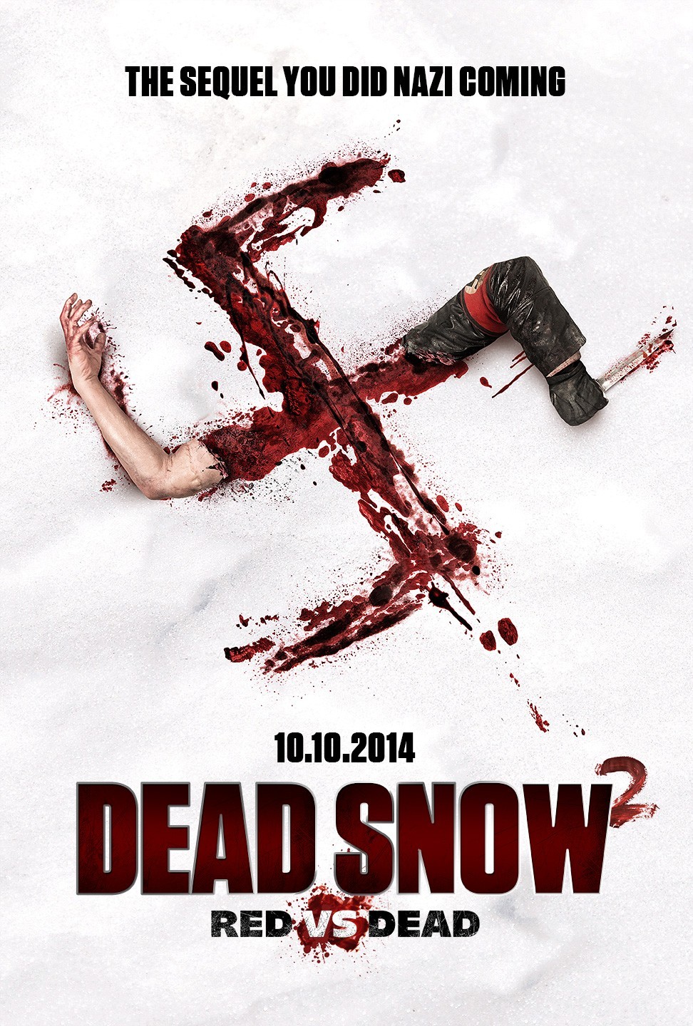 Poster of Well Go USA's Dead Snow 2: Red vs Dead (2014)