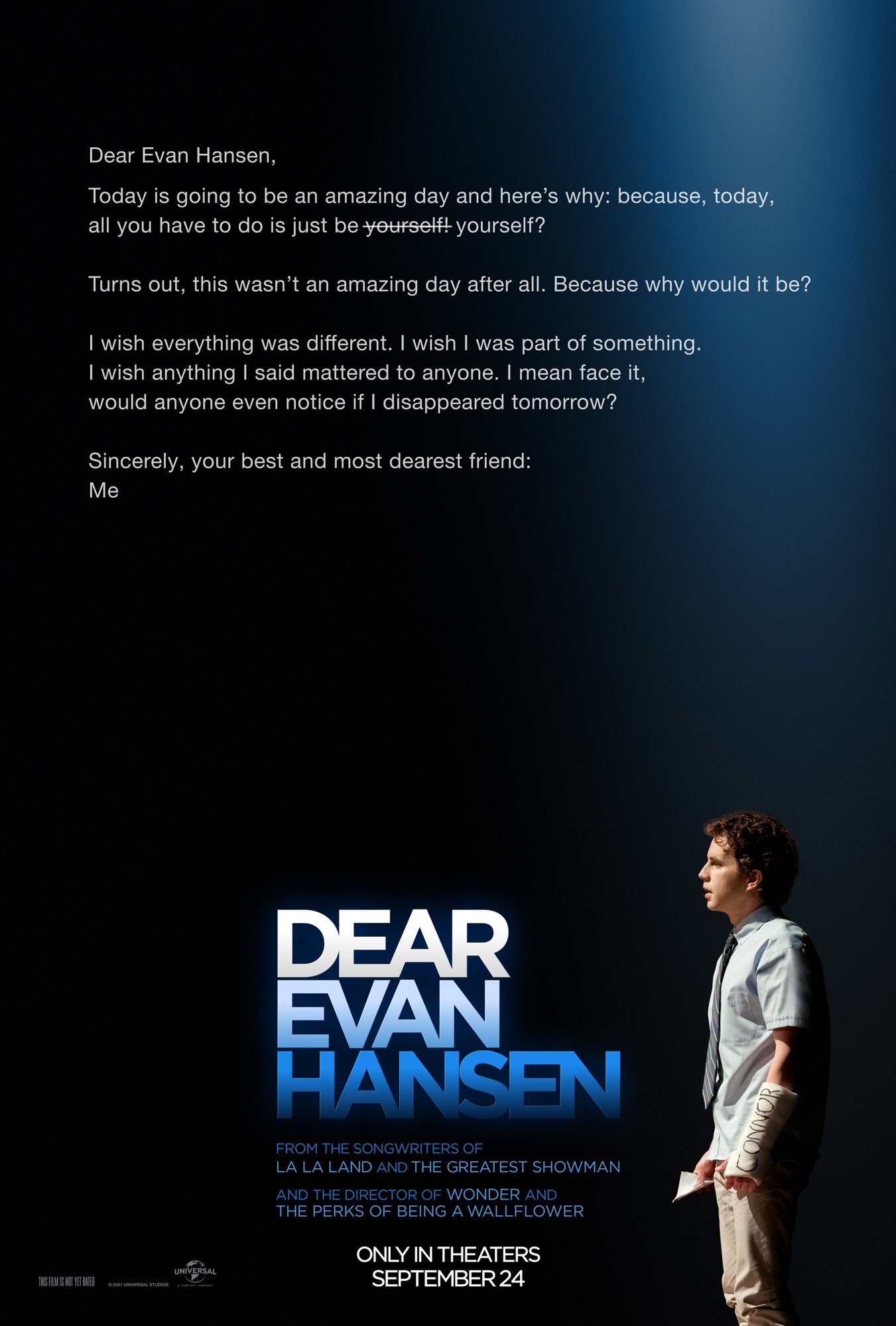 Poster of Dear Evan Hansen (2021)