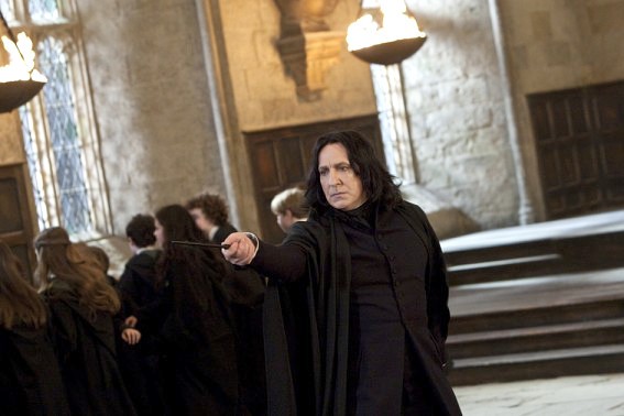 Alan Rickman stars as Professor Severus Snape in Warner Bros. Pictures' Harry Potter and the Deathly Hallows: Part II (2011)