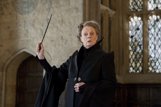 Maggie Smith stars as Professor Minerva McGonagall in Warner Bros. Pictures' Harry Potter and the Deathly Hallows: Part II (2011)