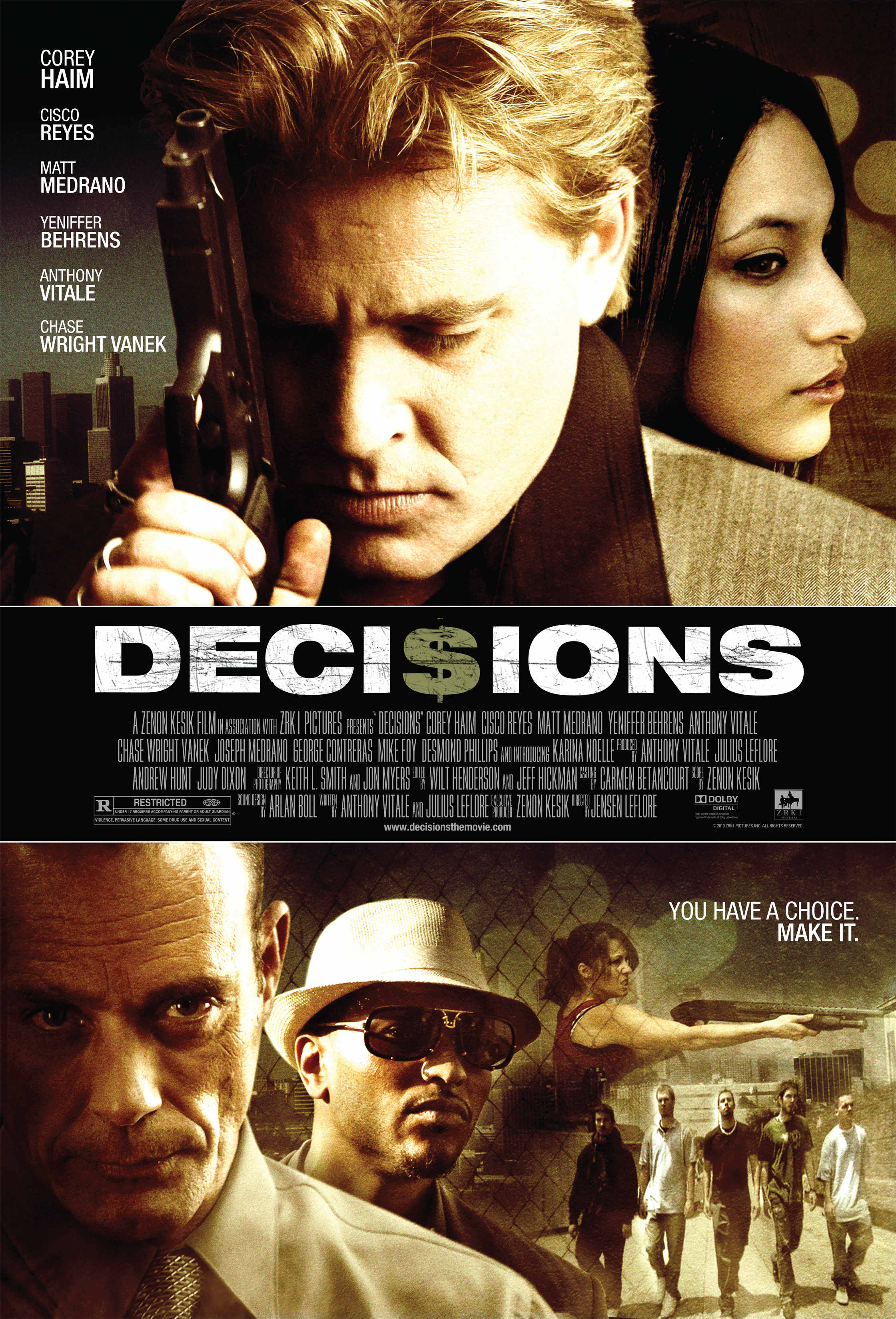Poster of N one Z Distribution's Decisions (2011)