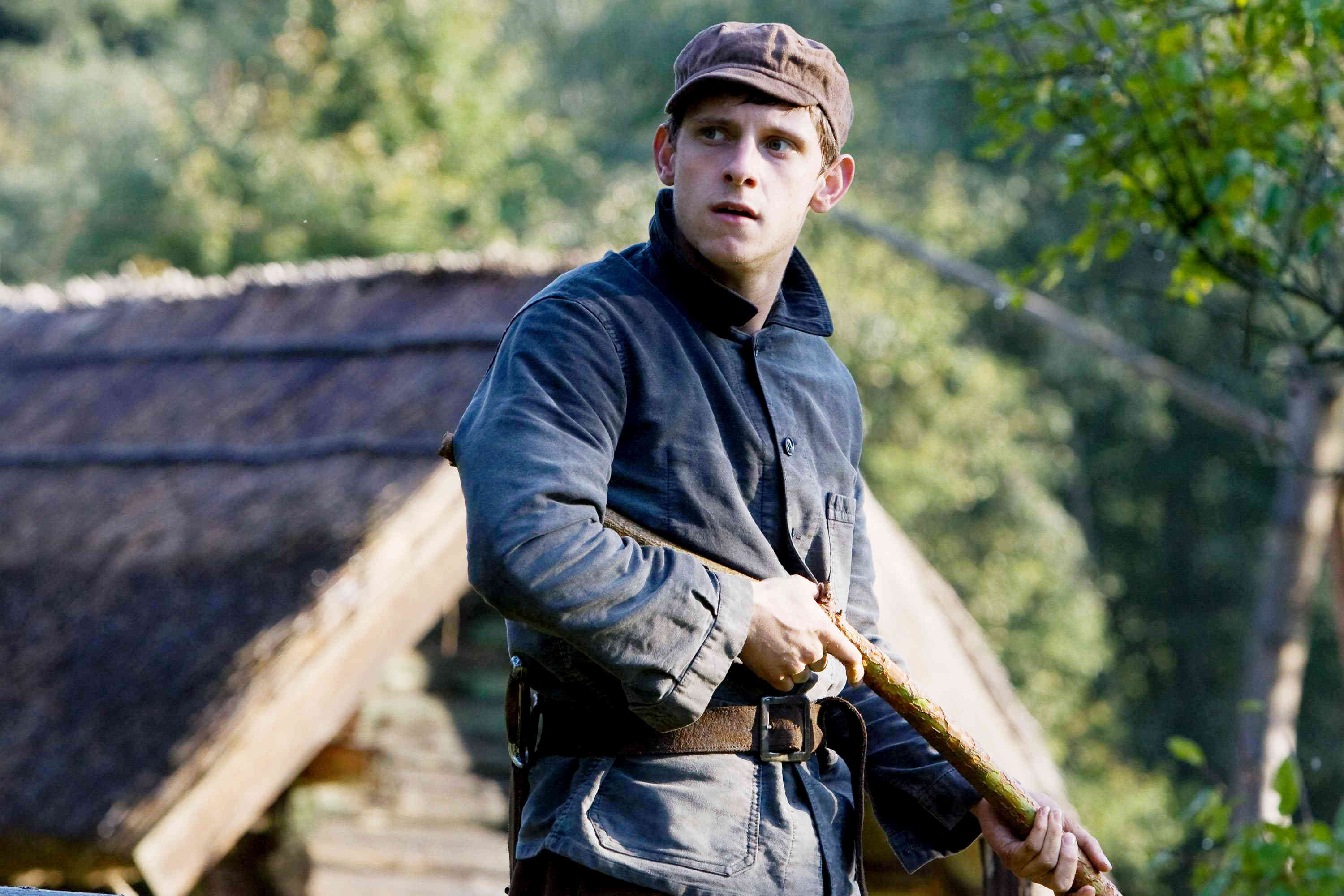 Jamie Bell stars as Asael Bielski in Paramount Vantage's Defiance (2009). Photo credit by Karen Ballard.