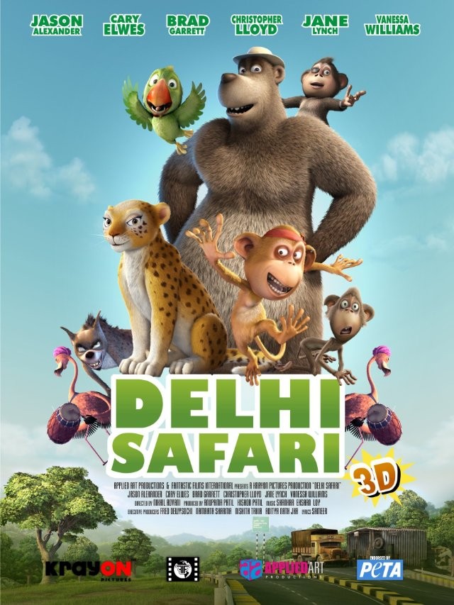 Poster of  Applied Art Productions' Delhi Safari (2012)