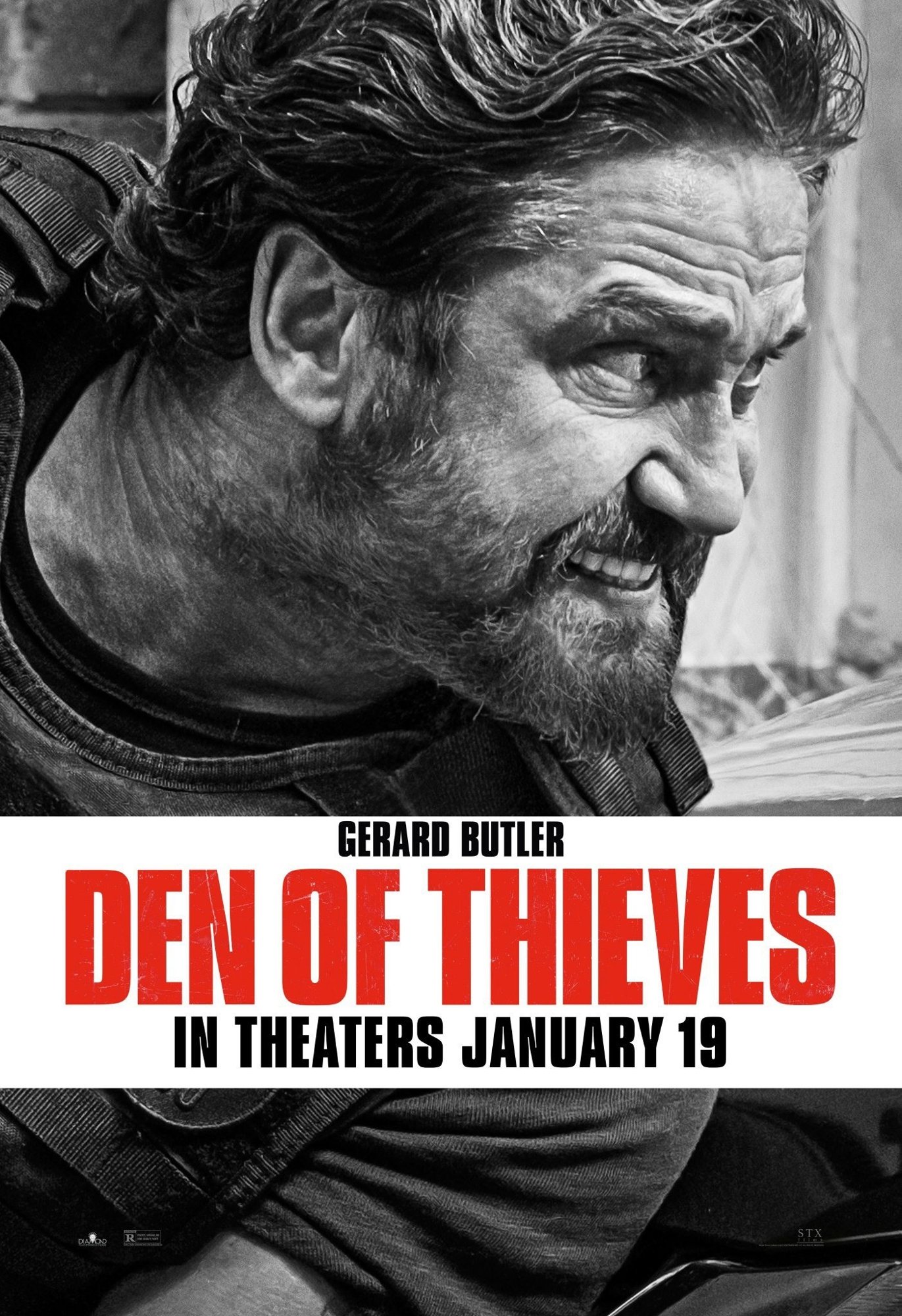 Poster of STX Entertainment's Den of Thieves (2018)