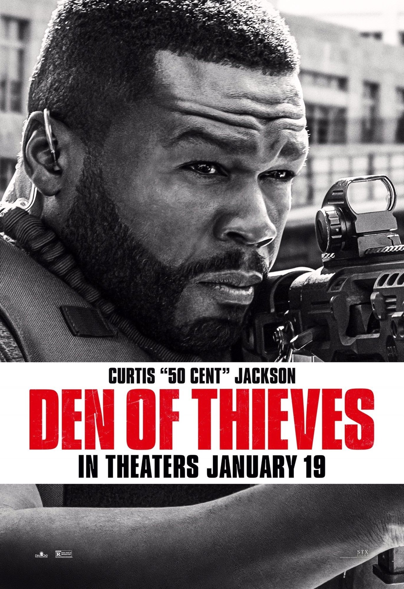 Poster of STX Entertainment's Den of Thieves (2018)