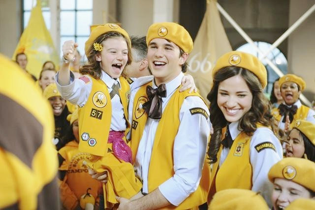 Hutch Dano and Kelsey Chow stras as Matisse in Disney Channel's Den Brother (2010)