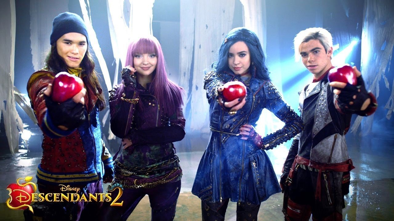 Booboo Stewart, Sofia Carson, Cameron Boyce and Dove Cameron in Disney Channel's Descendants 2 (2017)