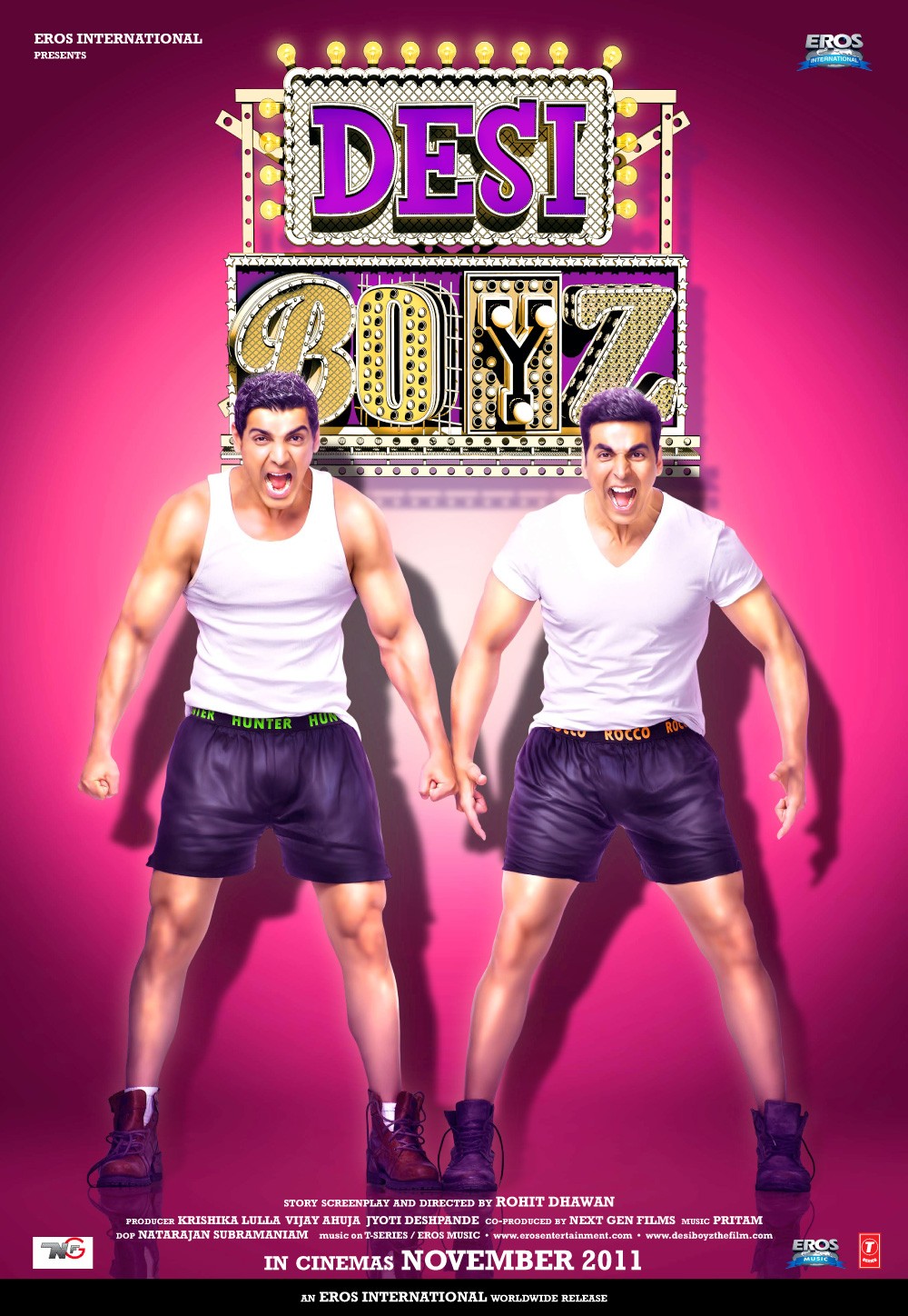 Poster of Eros Entertainment's Desi Boyz (2011)