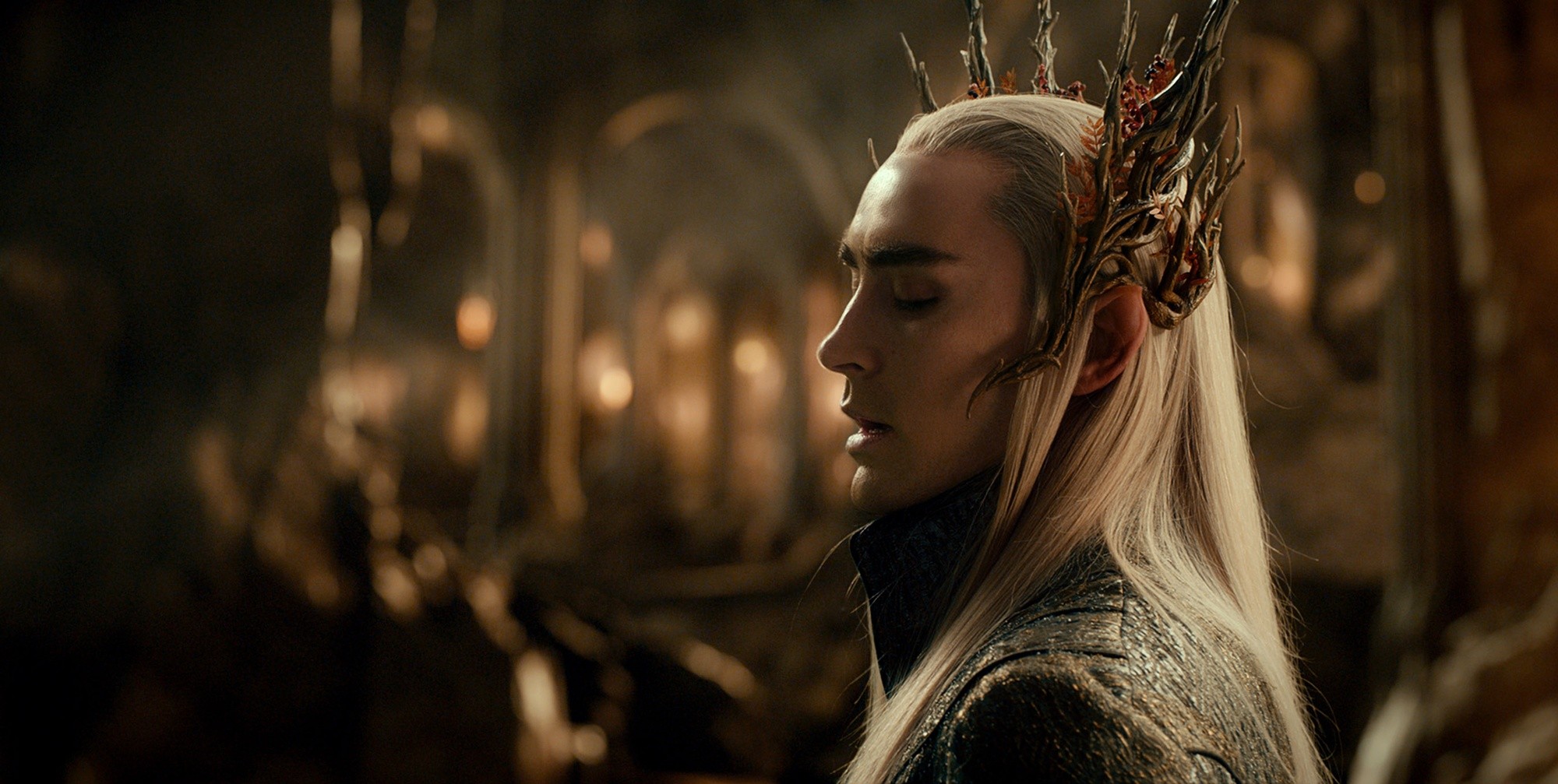 Lee Pace stars as Thranduil in Warner Bros. Pictures' The Hobbit: The Desolation of Smaug (2013)