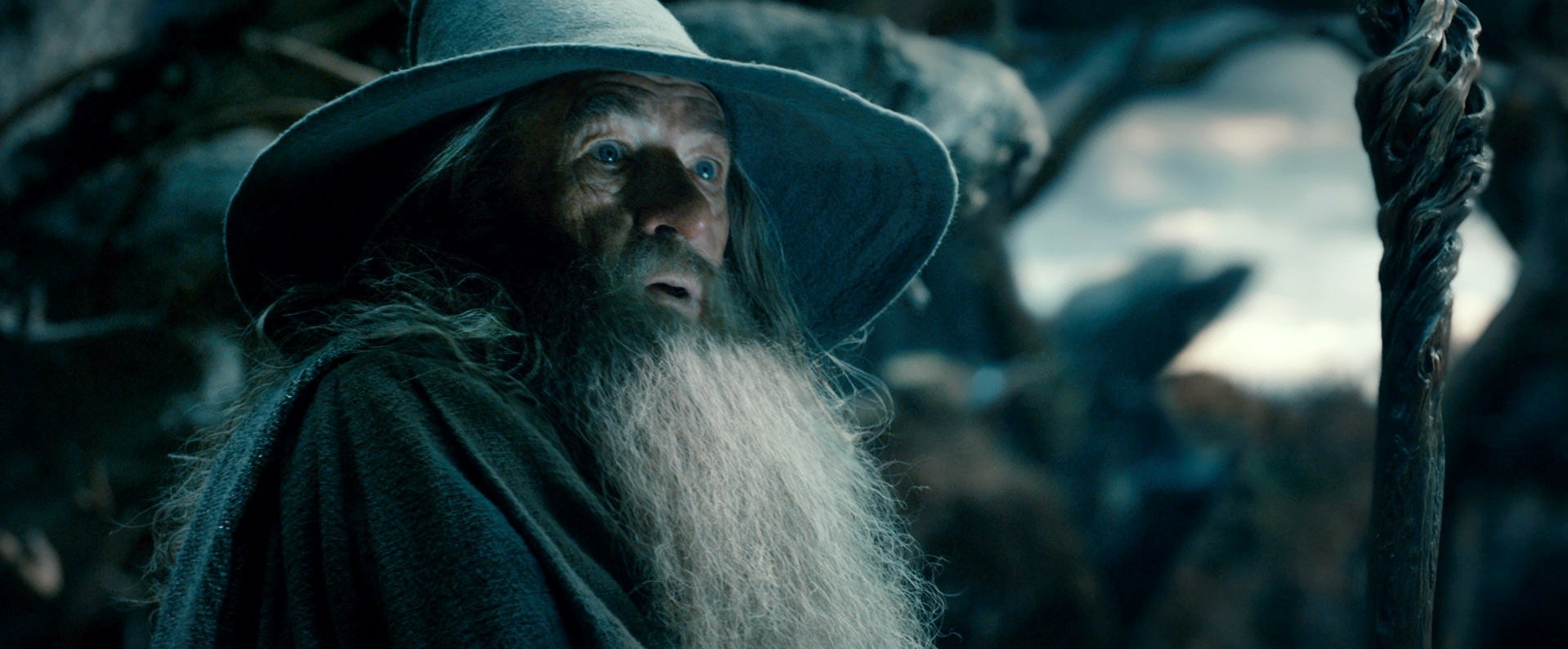 Ian McKellen stars as Gandalf in Warner Bros. Pictures' The Hobbit: The Desolation of Smaug (2013)