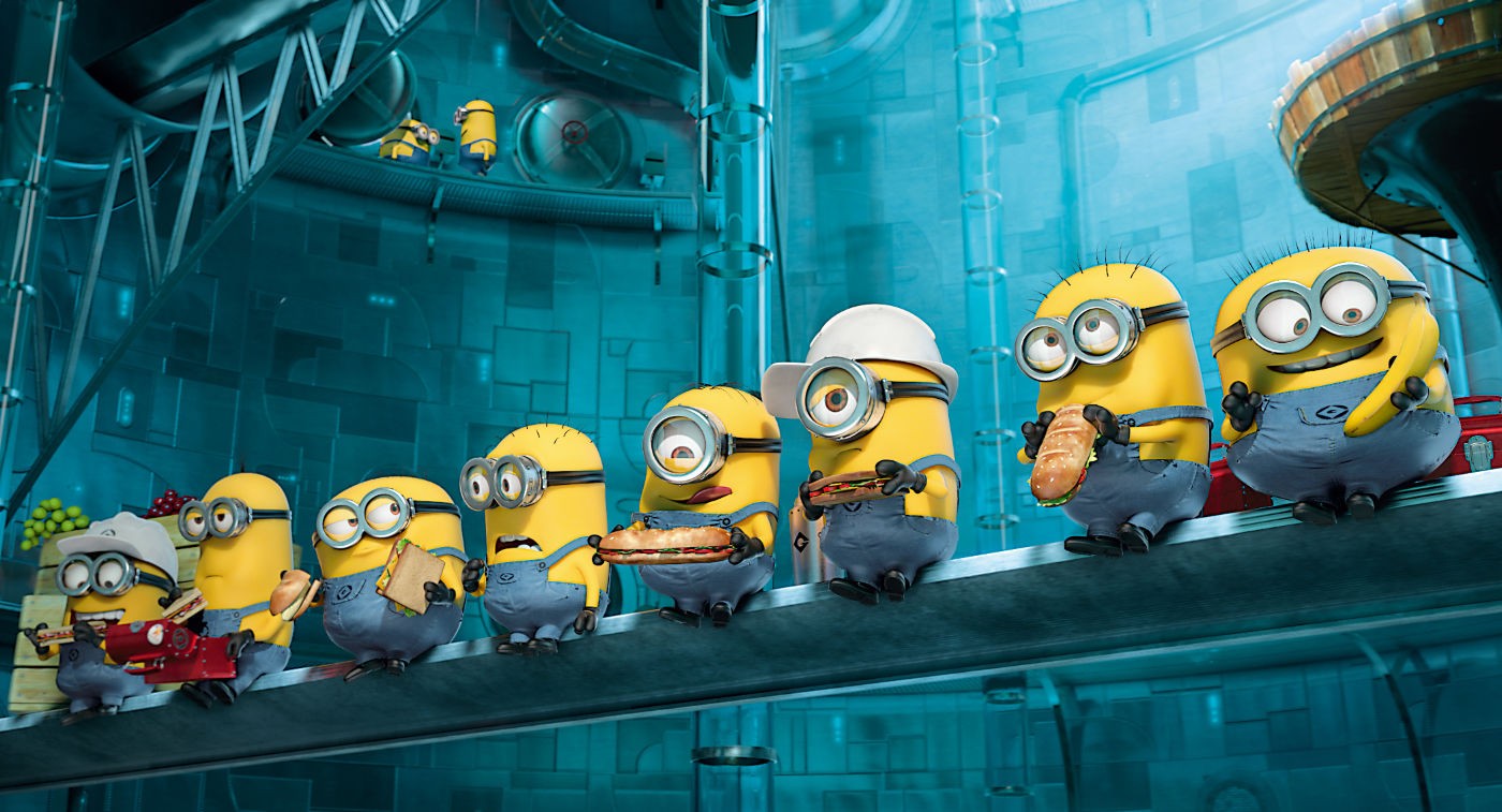 The minions from Universal Pictures' Despicable Me 2 (2013)