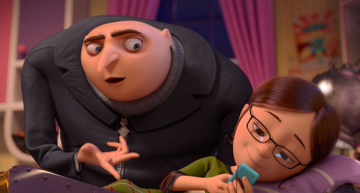 Gru and Margo from Universal Pictures' Despicable Me 2 (2013)