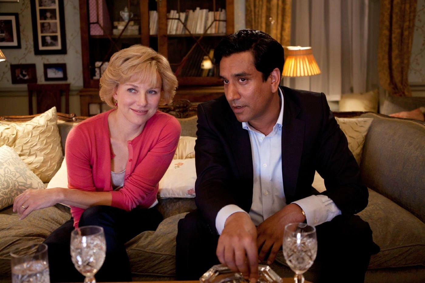 Naomi Watts stars as Princess Diana and Naveen Andrews stars as Dr. Hasnat Khan in Entertainment One's Diana (2013)