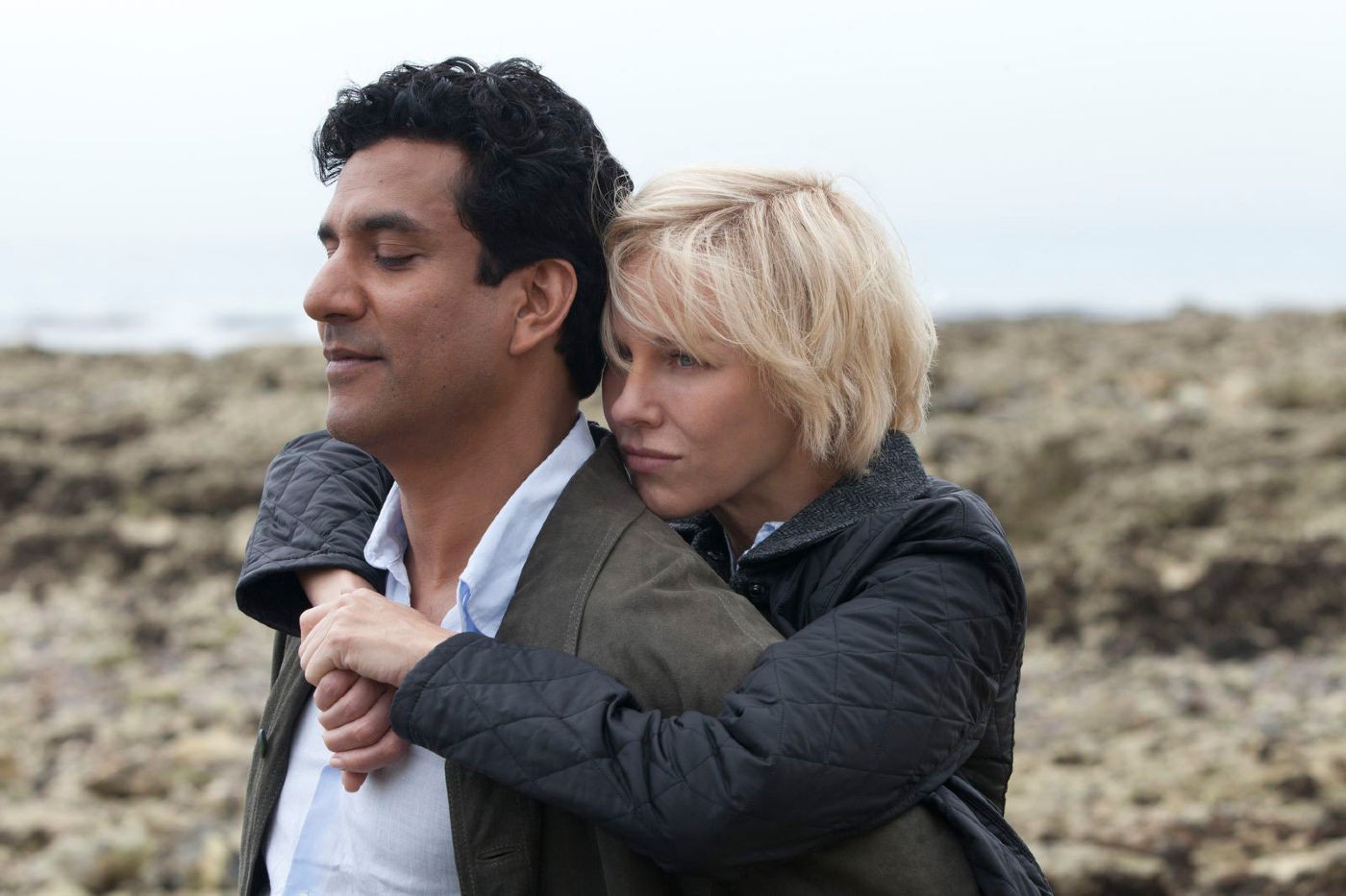 Naveen Andrews stars as Dr. Hasnat Khan and Naomi Watts stars as Princess Diana in Entertainment One's Diana (2013)