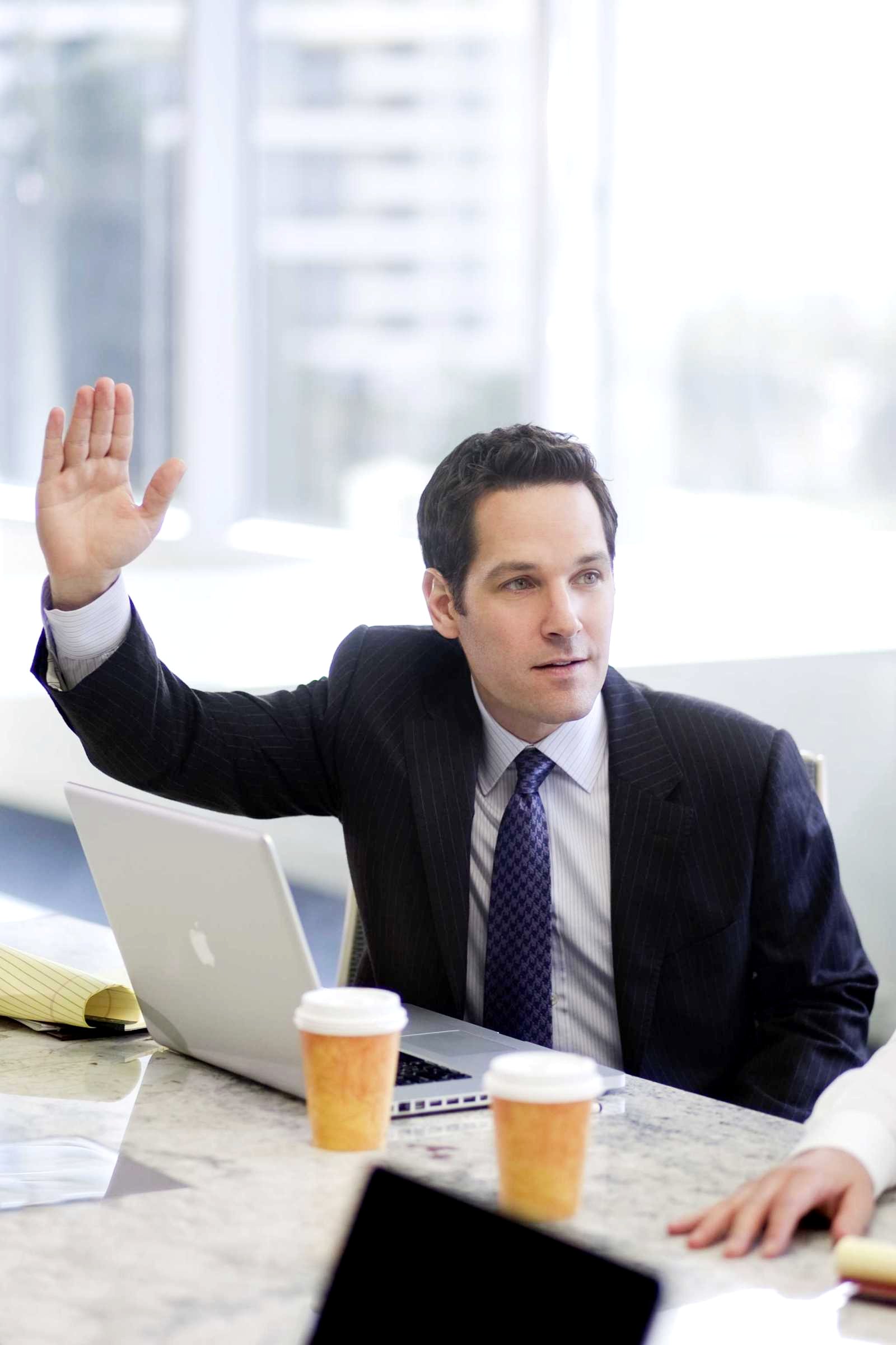 Paul Rudd stars as Tim Conrad in Paramount Pictures' Dinner for Schmucks (2010). Photo by Merie Weismiller Wallace