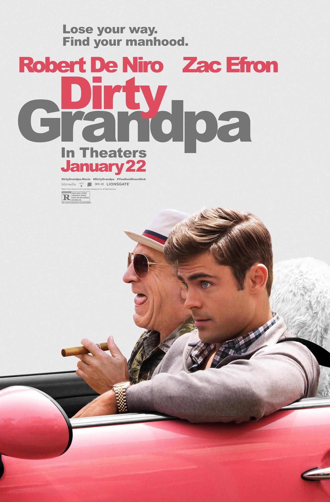 Poster of Lionsgate Films' Dirty Grandpa (2016)