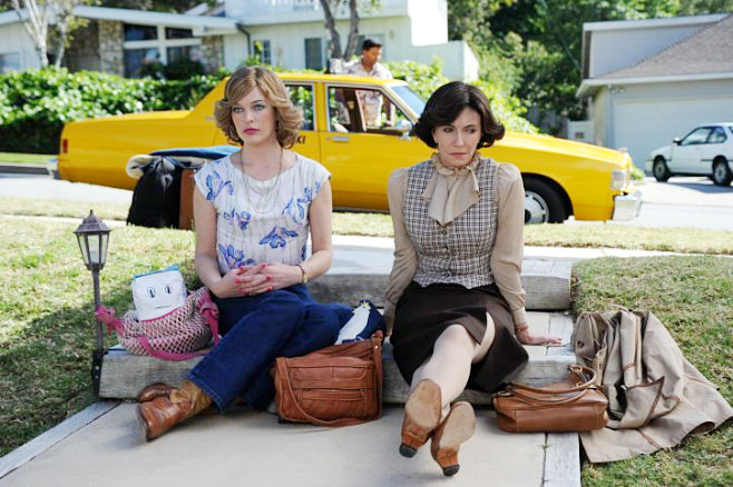 Milla Jovovich stars as Sue-Ann and Mary Steenburgen stars as Peggy in The Weinstein Company's Dirty Girl (2011)