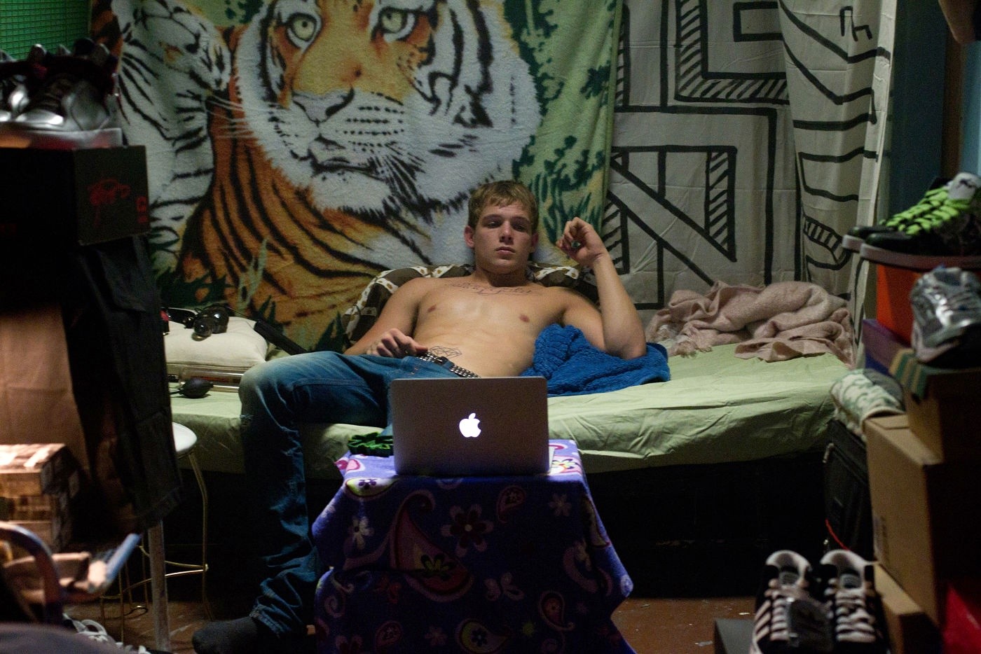 Max Thieriot stars as Kyle in LD Entertainment's Disconnect (2013)