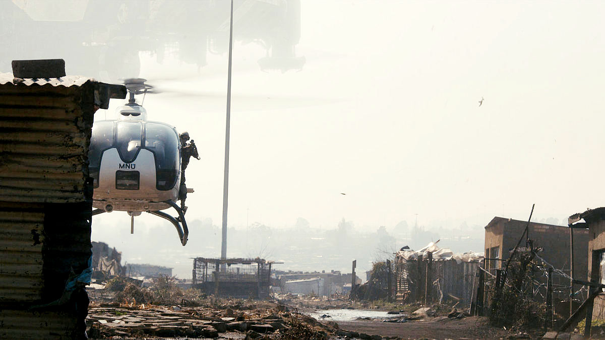 A scene from Sony Pictures Entertainment's District 9 (2009)