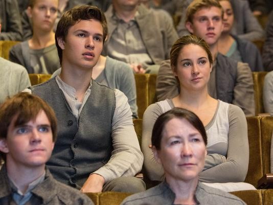 Ansel Elgort stars as Caleb Prior in Summit Entertainment's Divergent (2014)