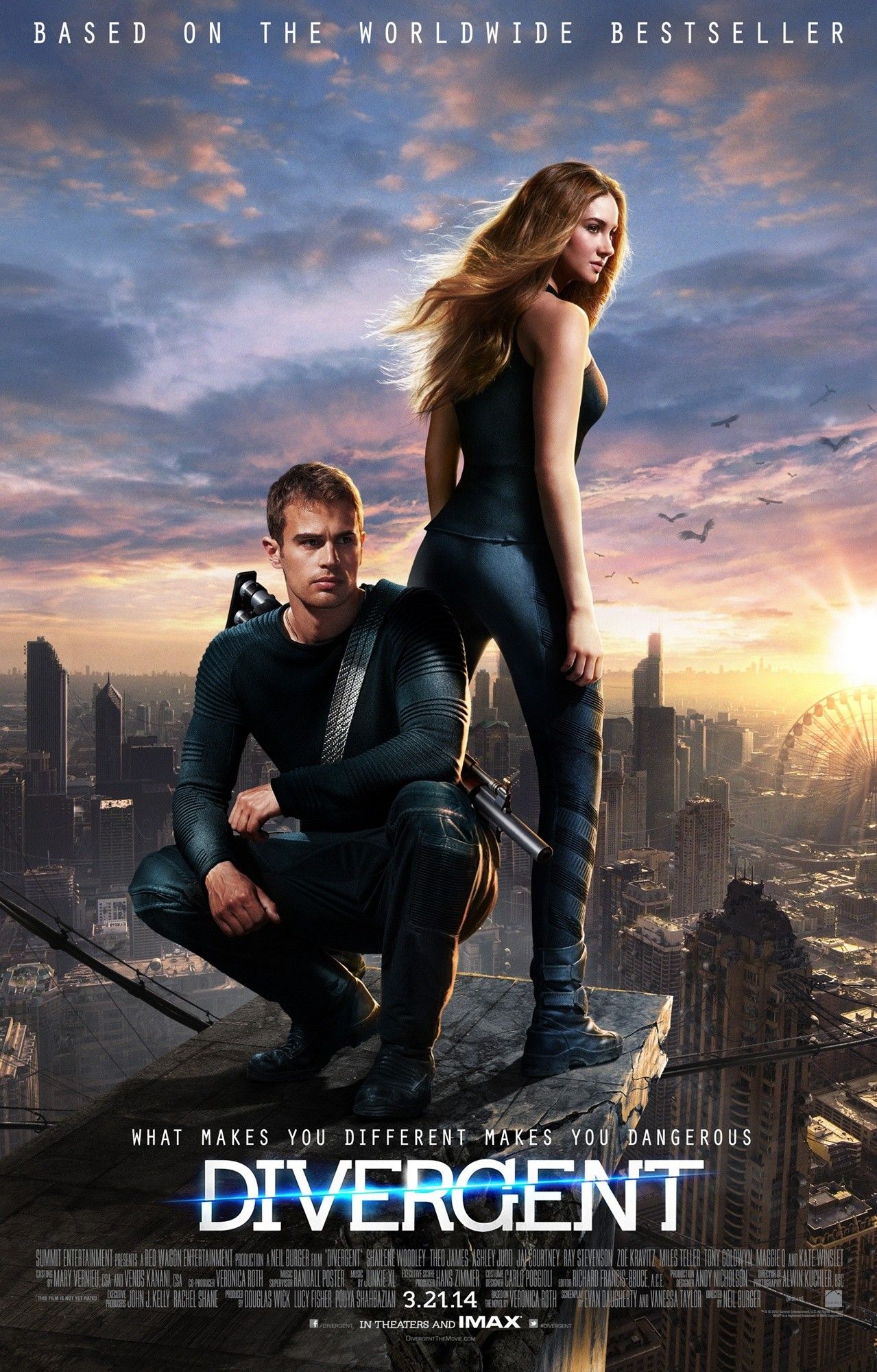 Poster of Summit Entertainment's Divergent (2014)