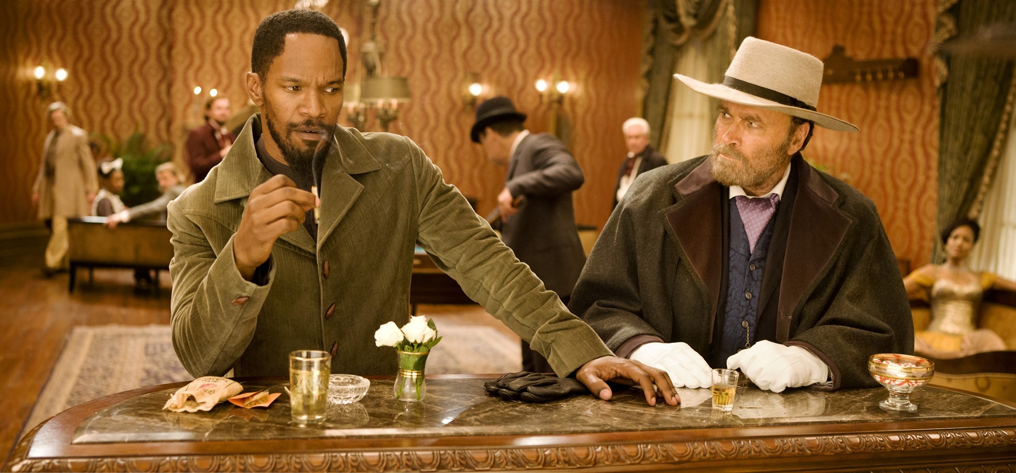 Jamie Foxx stars as Django in The Weinstein Company's Django Unchained (2012)