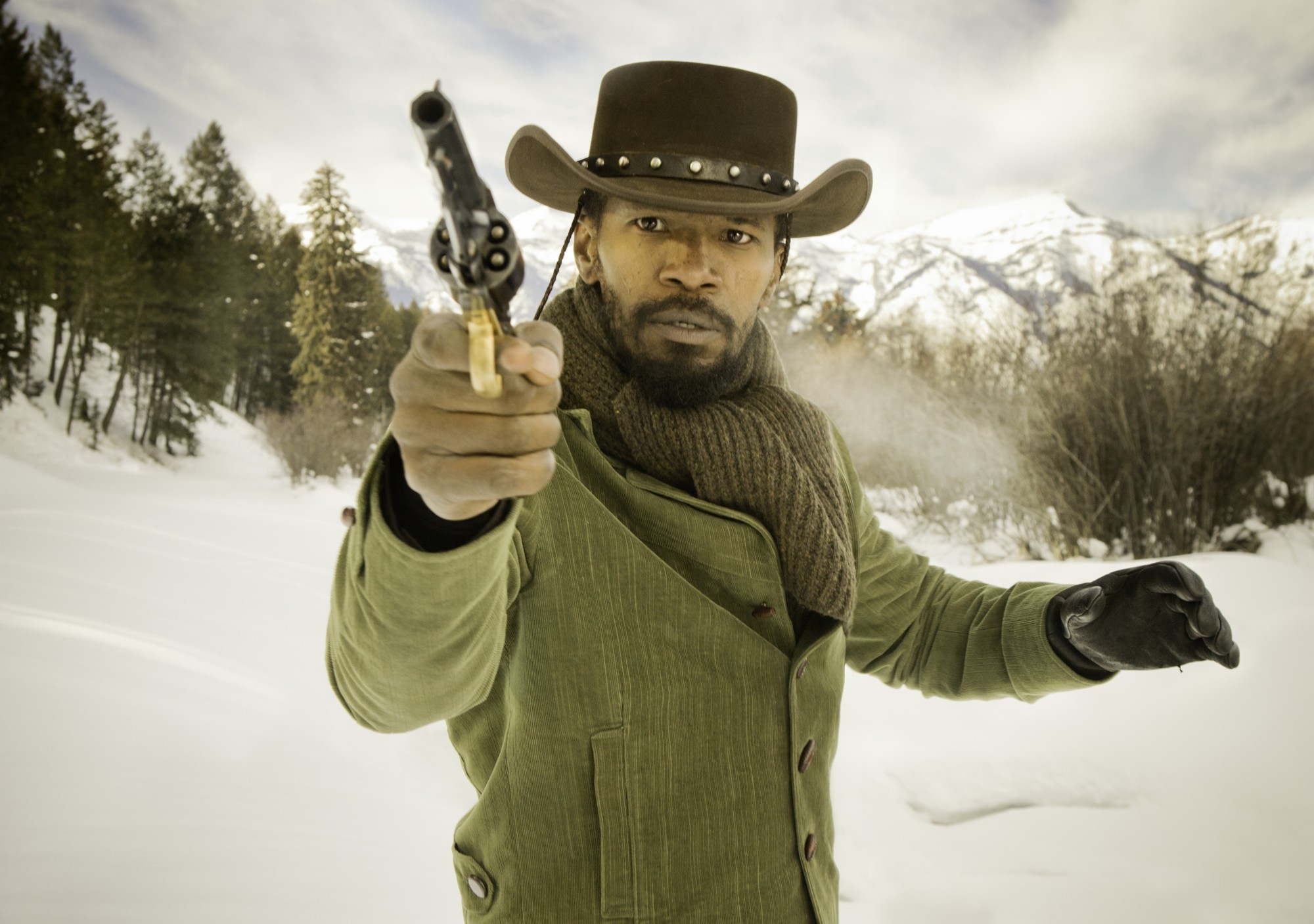 Jamie Foxx stars as Django in The Weinstein Company's Django Unchained (2012)