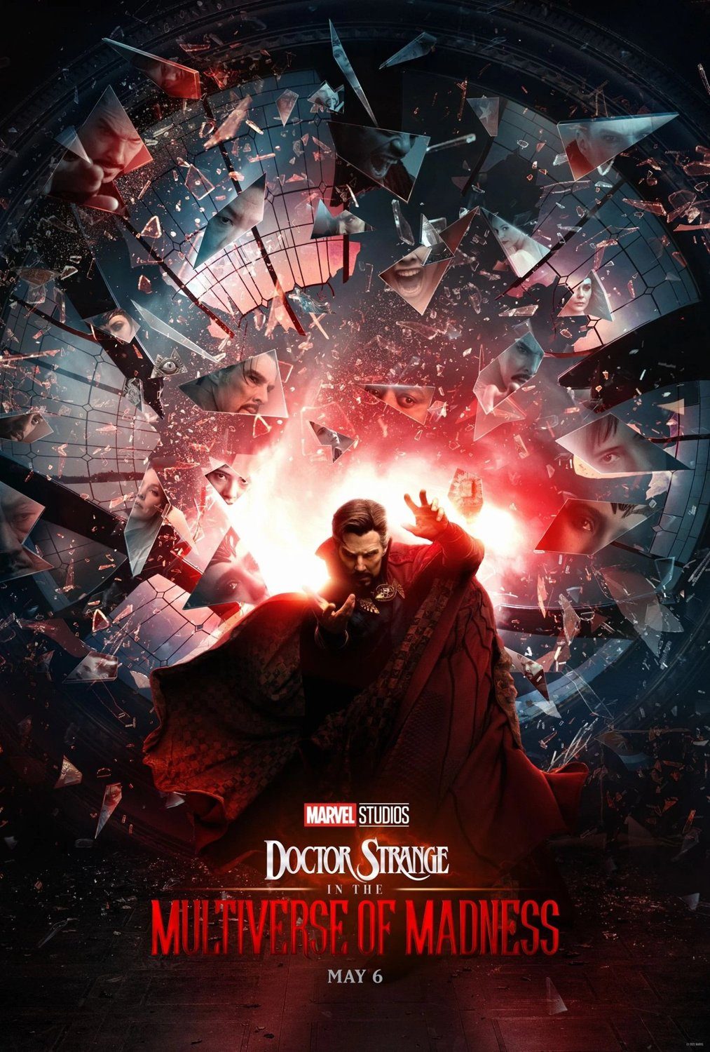 Poster of Doctor Strange in the Multiverse of Madness (2022)
