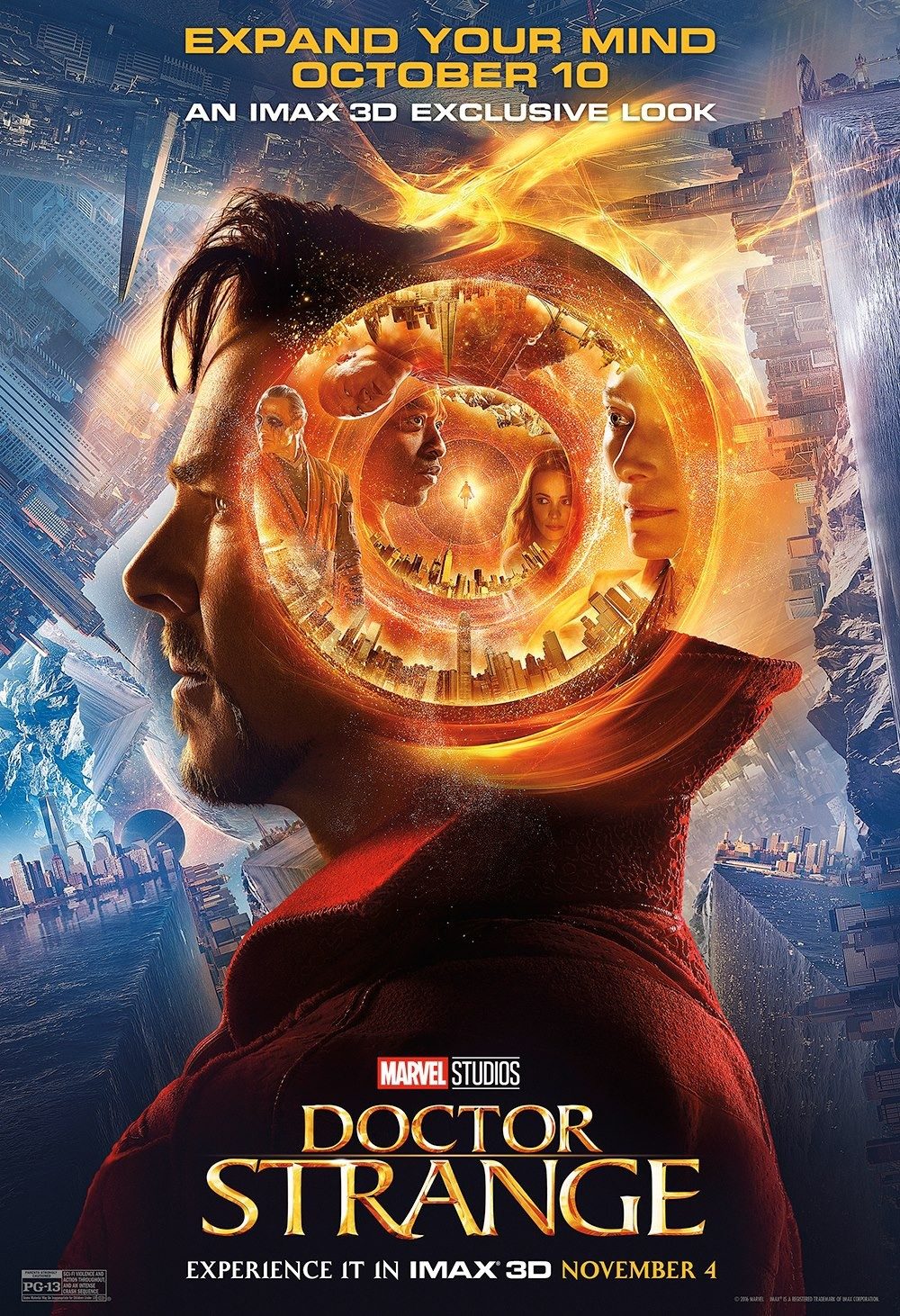 Poster of Walt Disney Pictures' Doctor Strange (2016)