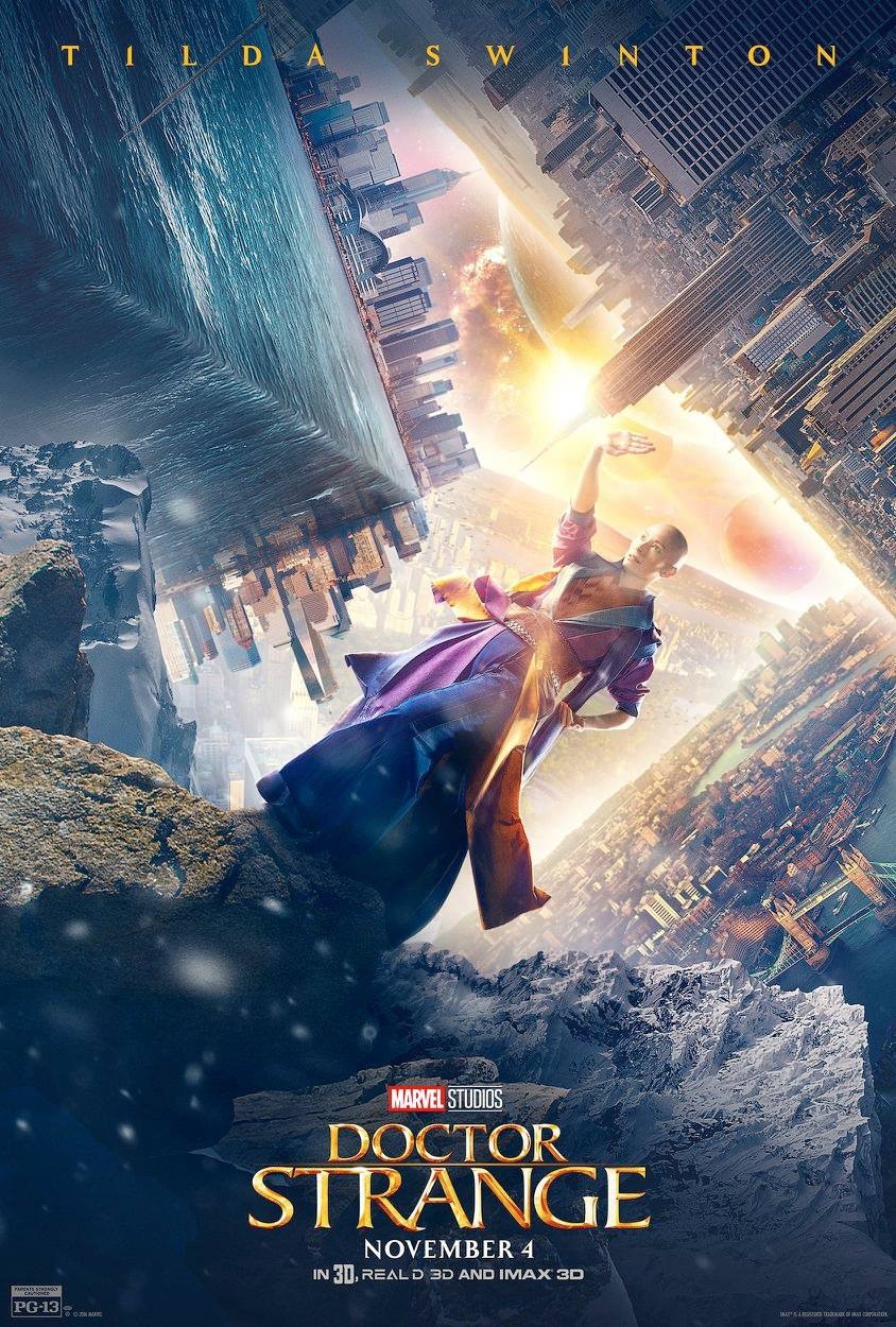 Poster of Walt Disney Pictures' Doctor Strange (2016)