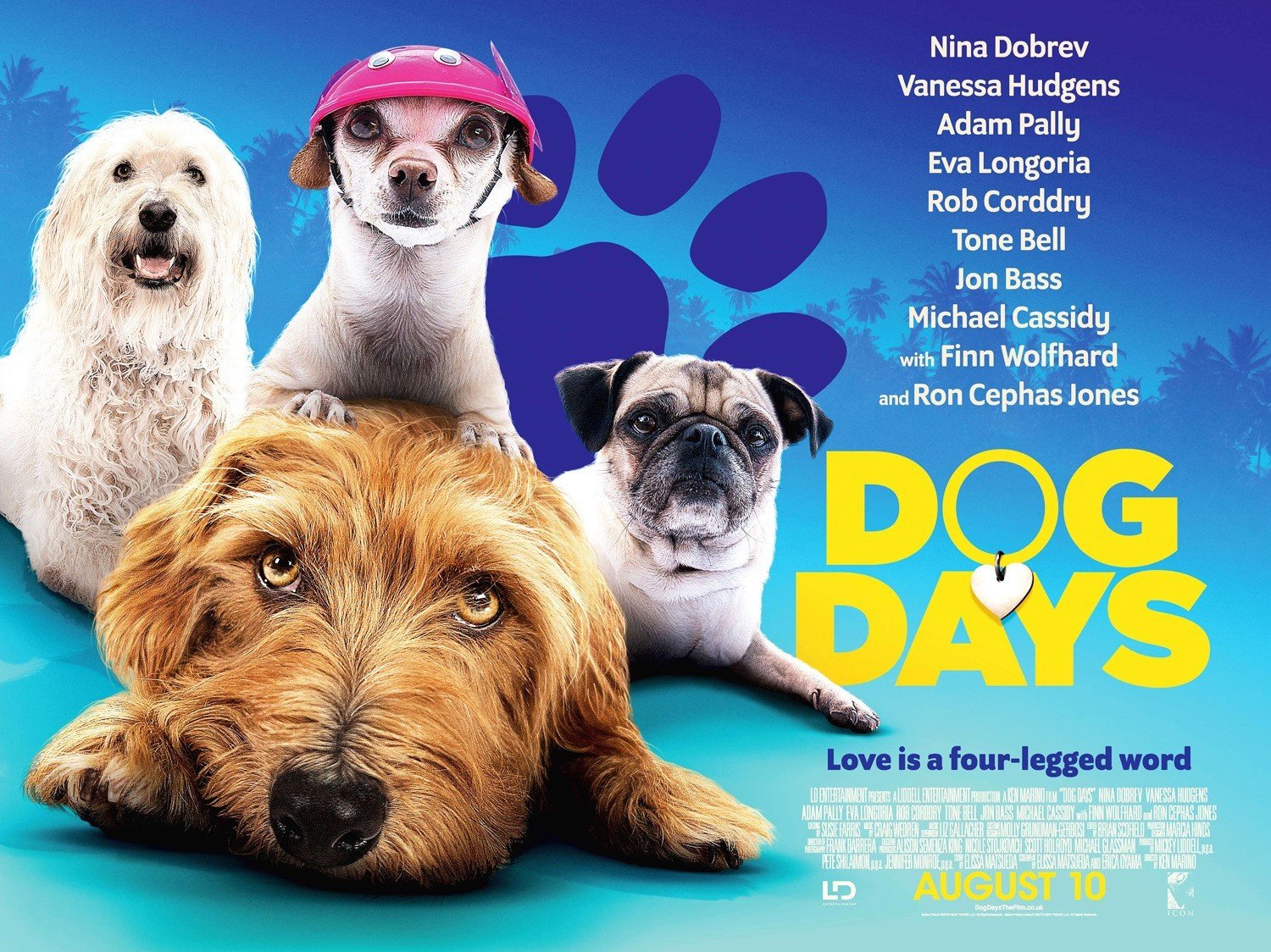 Poster of LD Entertainment's Dog Days (2018)