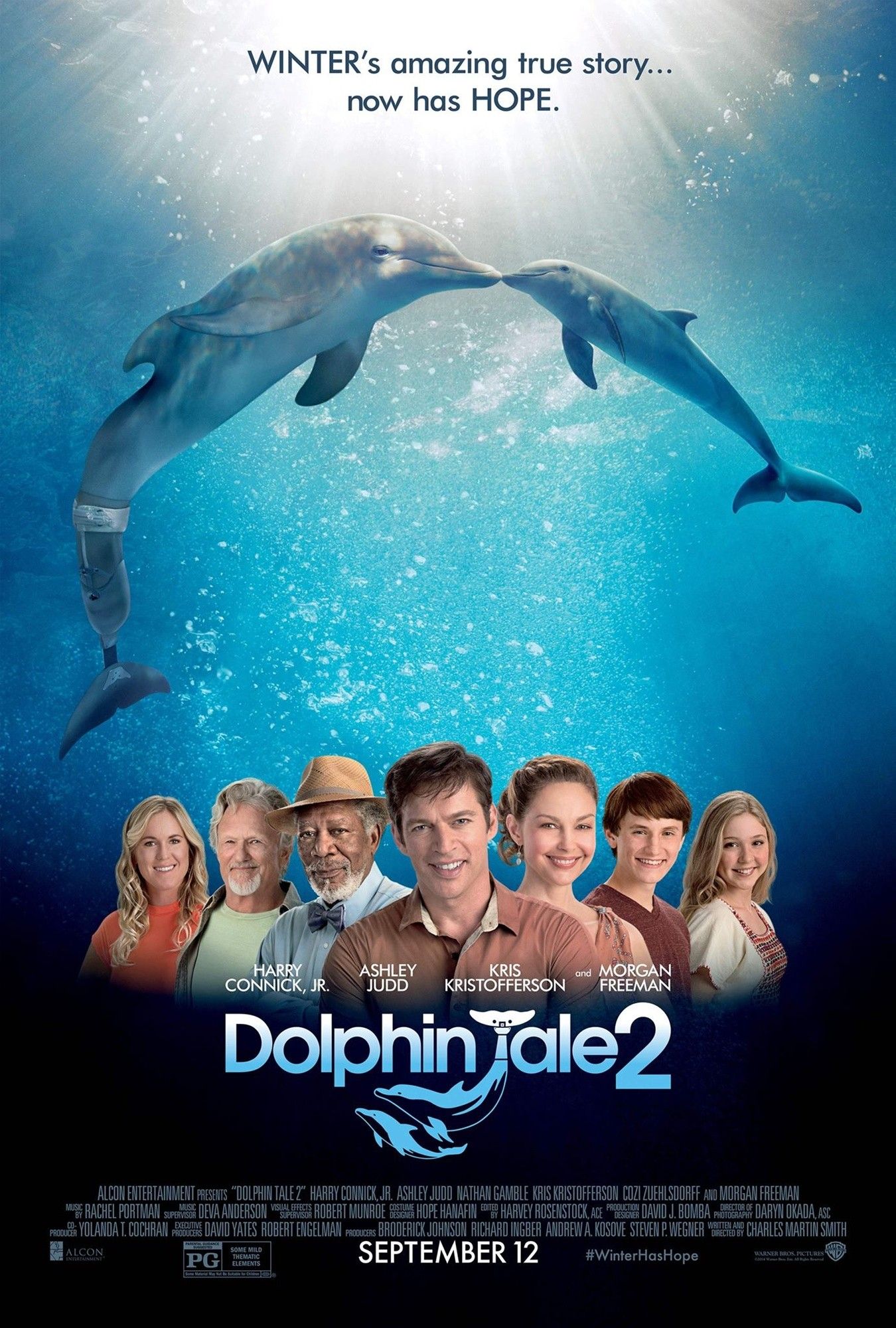 Poster of Warner Bros. Pictures' Dolphin Tale 2 (2014)