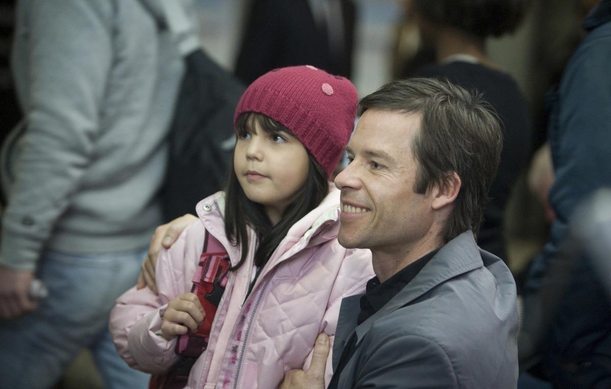 Bailee Madison stars as Sally Hirst and Guy Pearce stars as Alex Hirst in FilmDistrict's Don't Be Afraid of the Dark (2011)