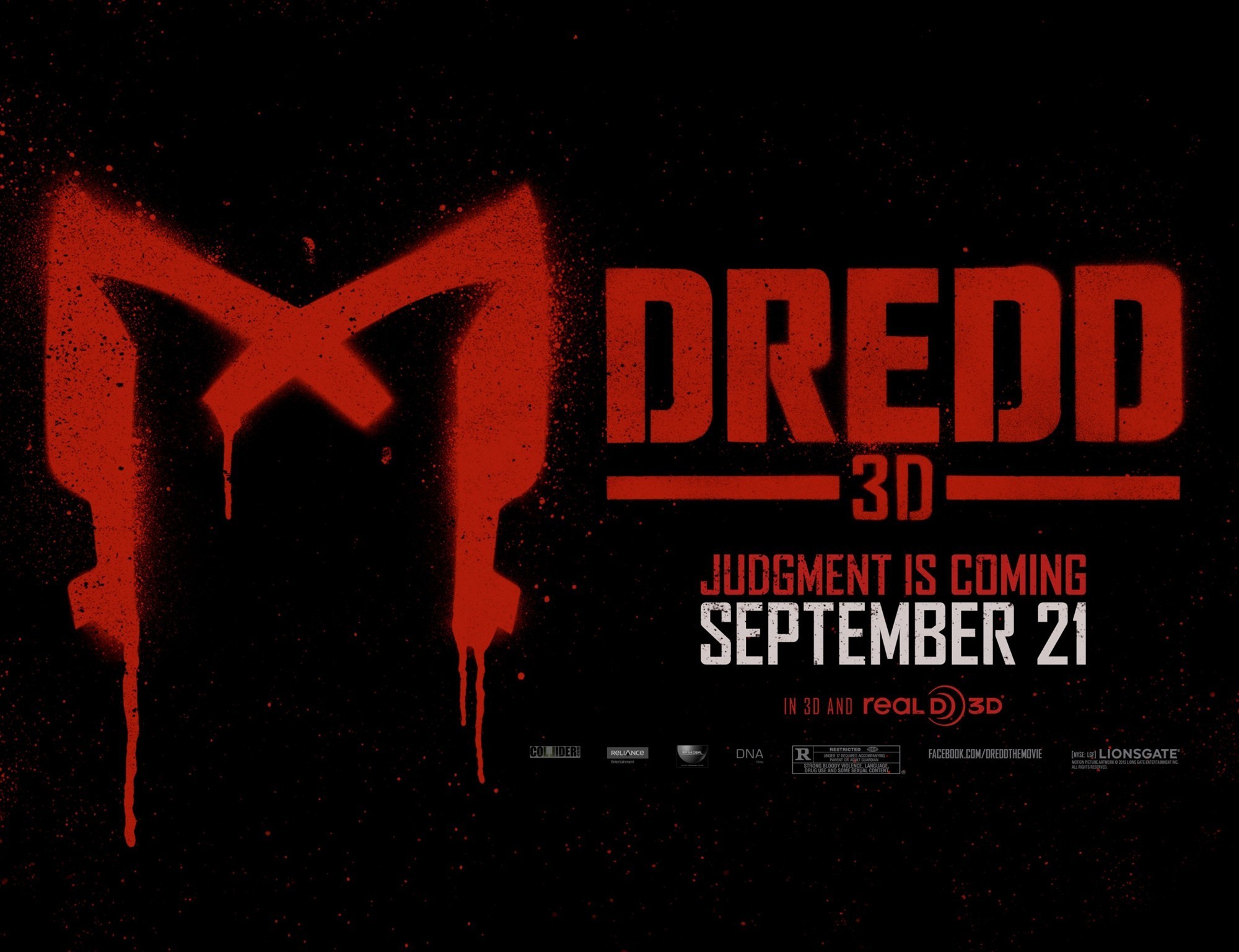Poster of Lionsgate Films' Dredd (2012)