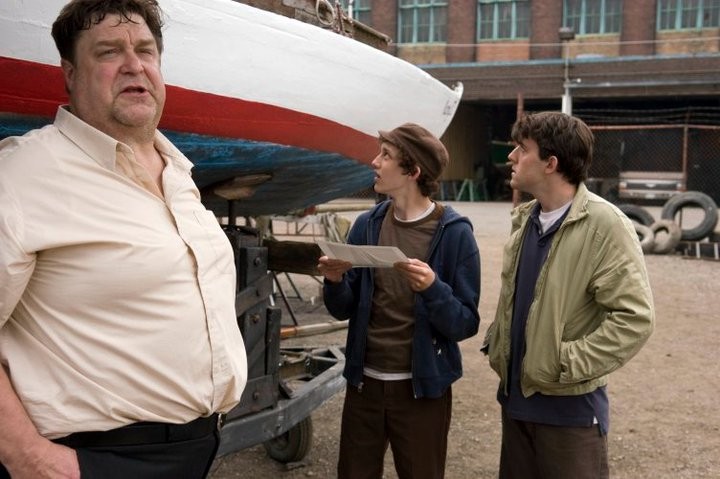 John Goodman, Jacob Zachar and Zach Gray in Seven Arts' Drunkboat (2012)
