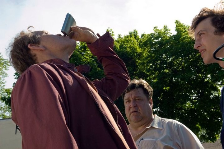 John Malkovich stars as Mort and John Goodman stars as Mr. Fletcher in Seven Arts' Drunkboat (2012)