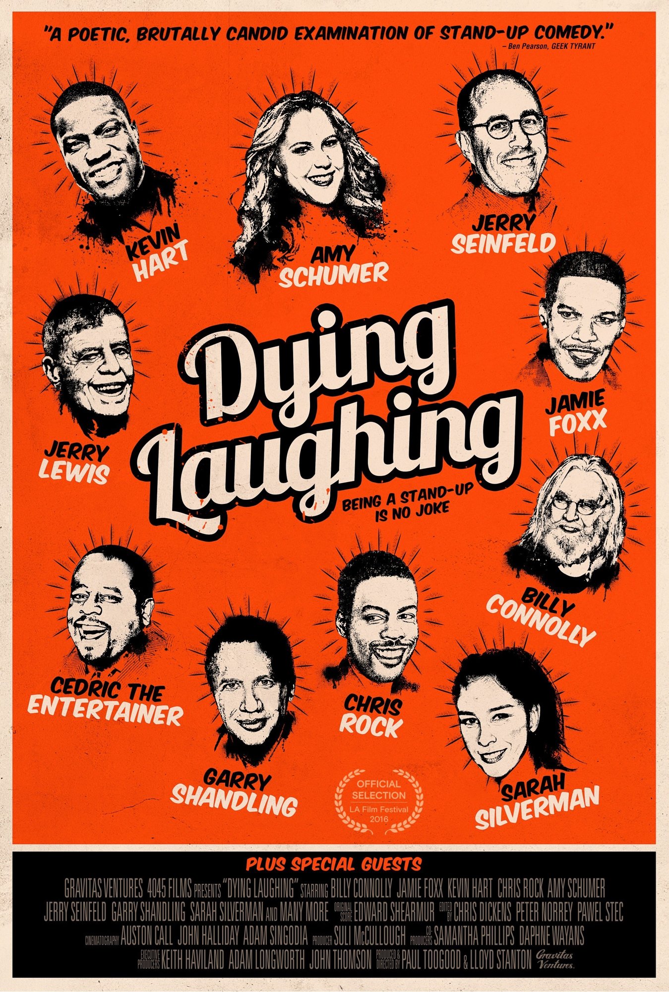 Poster of Gravitas Ventures' Dying Laughing (2017)