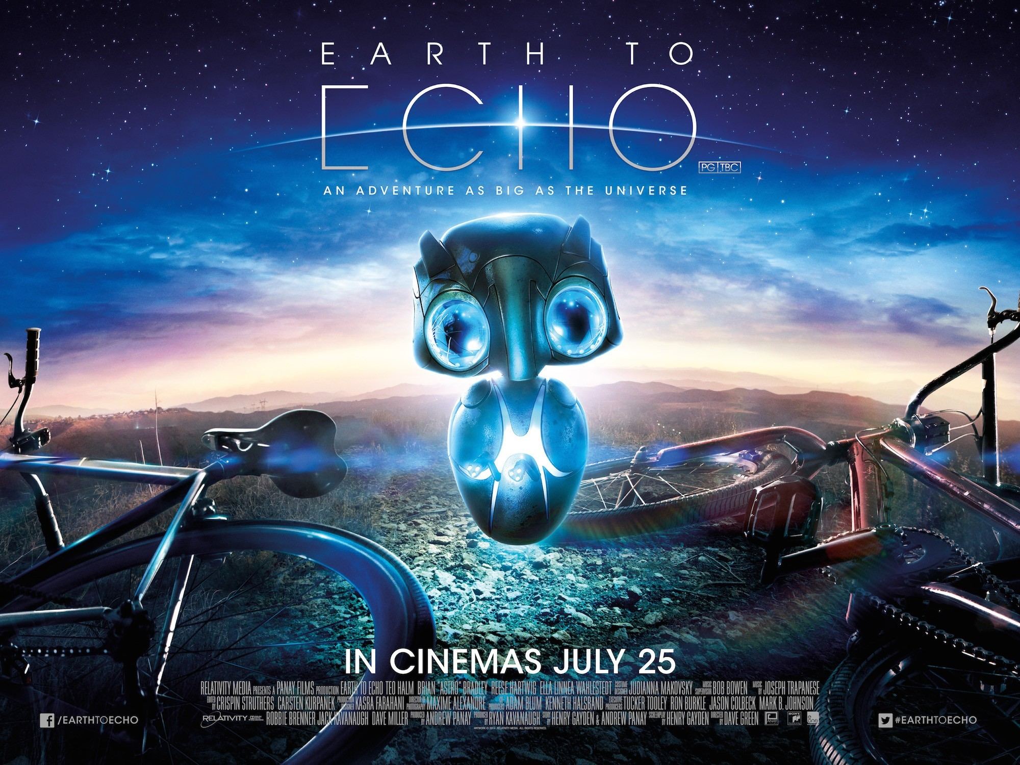 Poster of Relativity Media's Earth to Echo (2014)