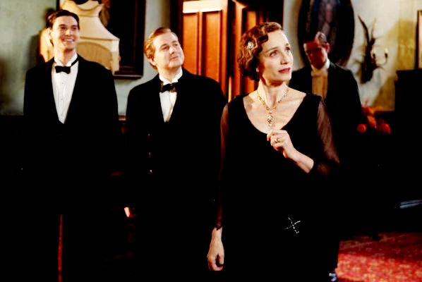 Ben Barnes stars as John Whittaker and Kristin Scott Thomas stars as Veronica Whittaker in Ealing Studios' Easy Virtue (2009)