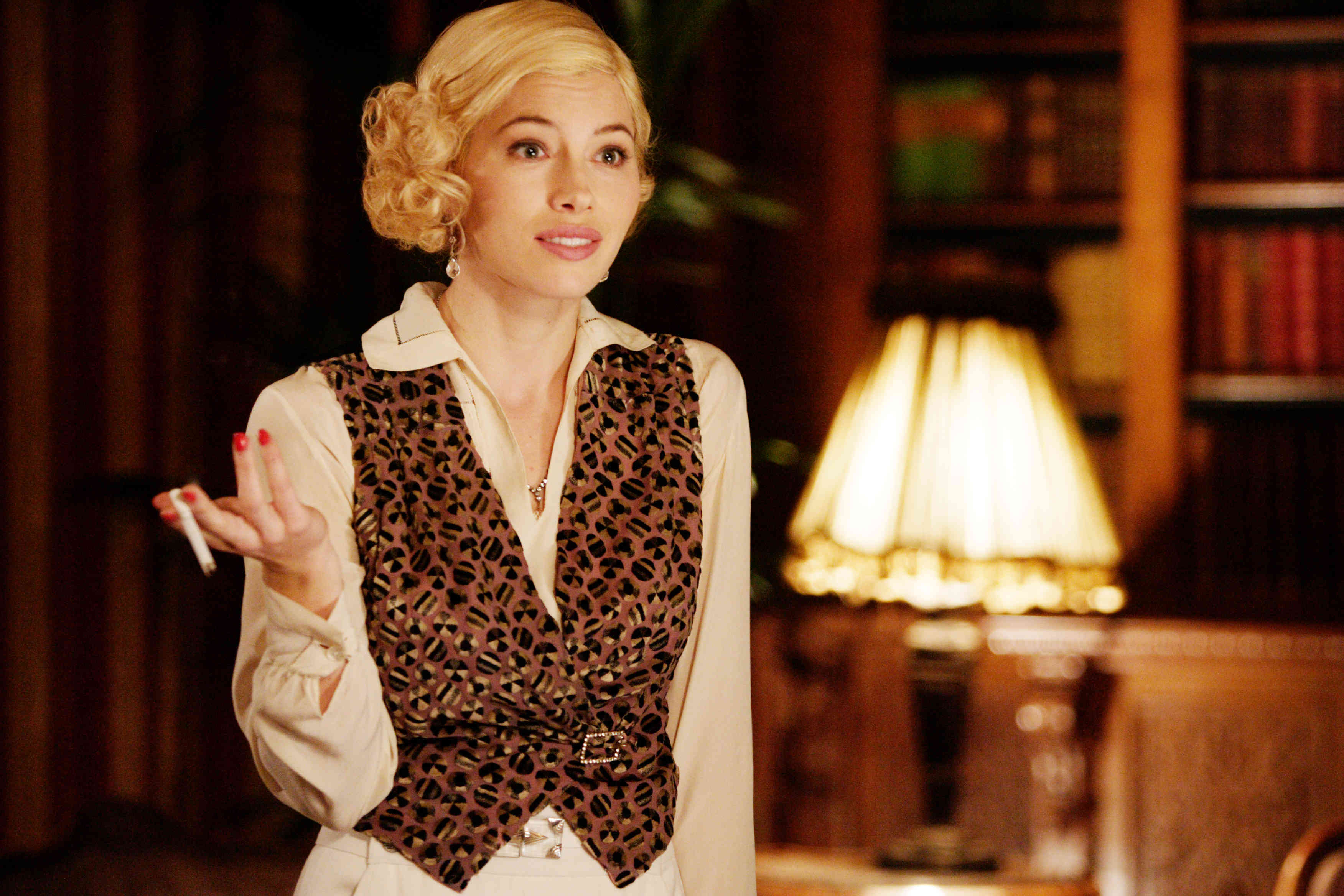 Jessica Biel stars as Larita Huntington in Ealing Studios' Easy Virtue (2009)